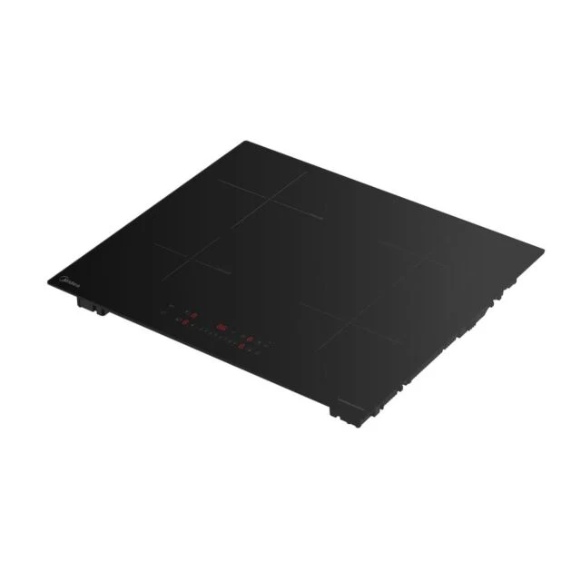 Midea MIH744E325GK - Black 60cm Induction Hob - 4 Zones - Built-In - Image 2
