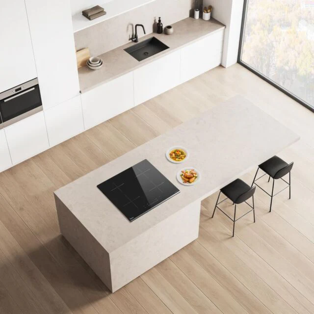 Midea MIH744E325GK - Black 60cm Induction Hob - 4 Zones - Built-In - Image 5