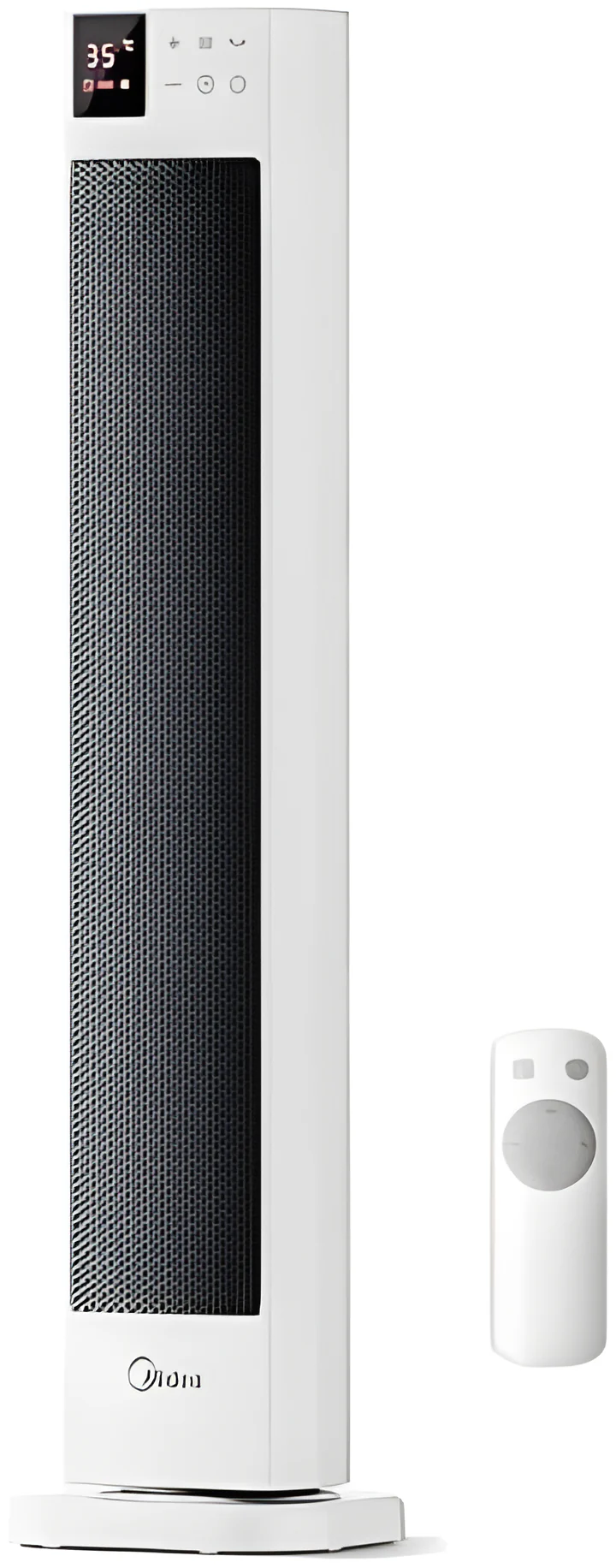 Midea MHF202RSWPK - White 2000W PTC Tower Heater - 75° Oscillation - 24H Timer