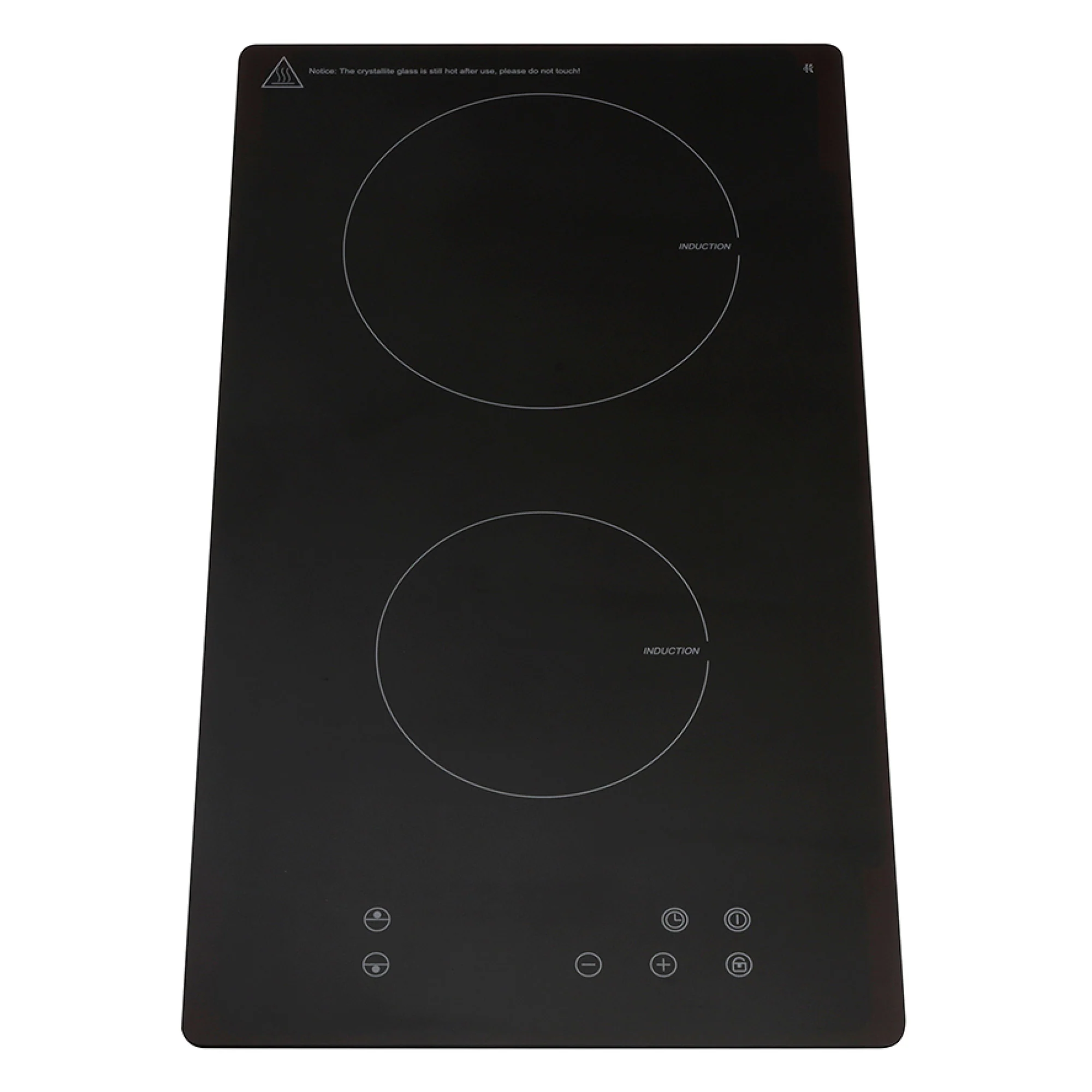 Montpellier INT31NT - Black 30cm Domino Induction Hob - 2 Zones - Image 2
