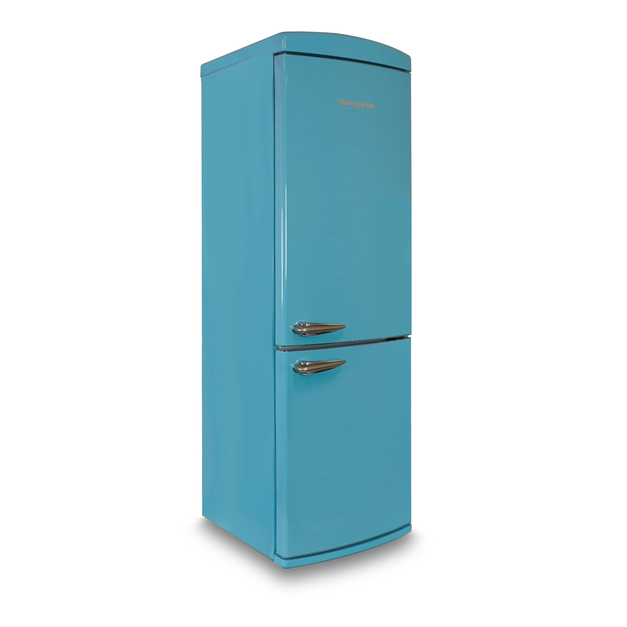 Montpellier MAB190PB - Blue Fridge Freezer - 295L - E Energy - Image 3