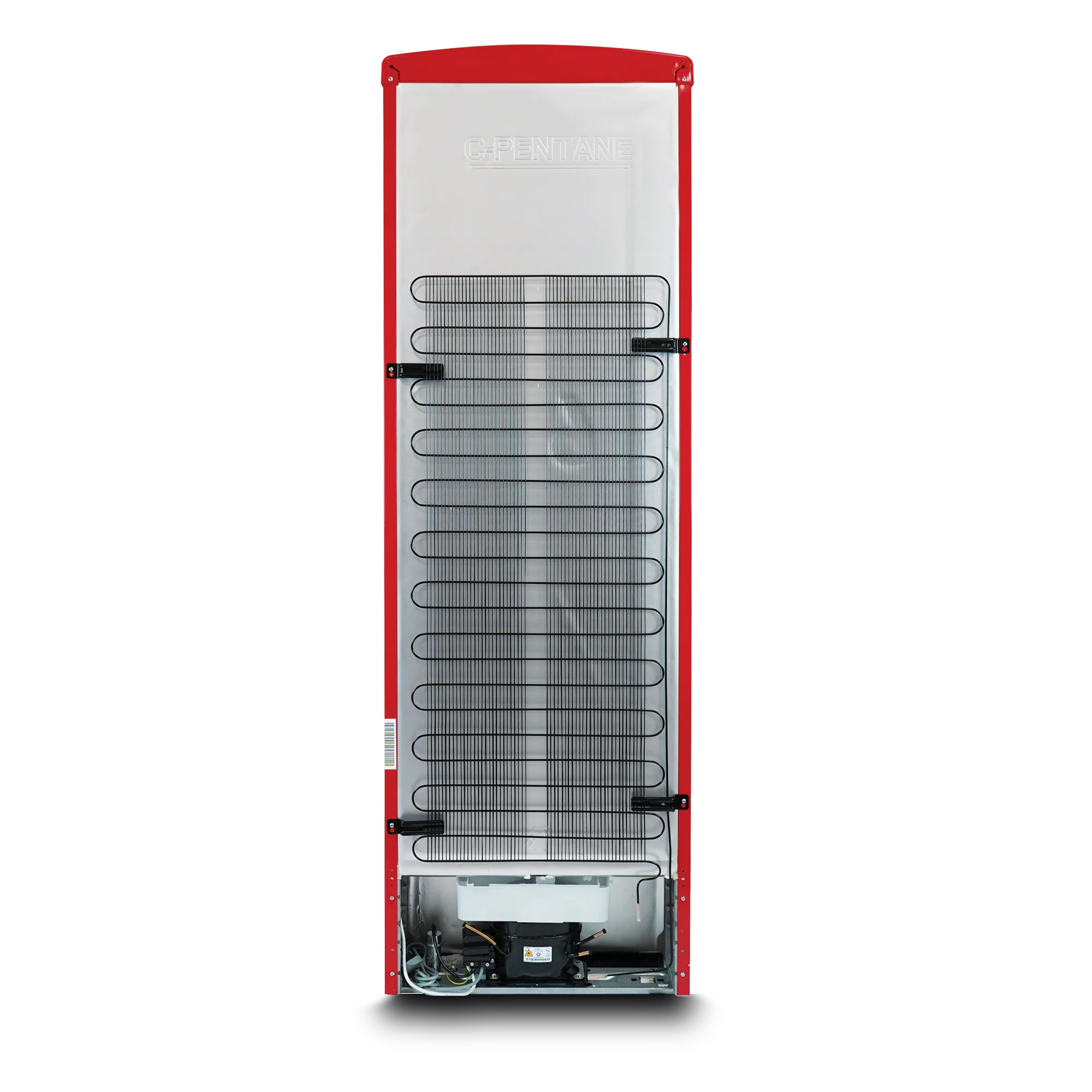 Montpellier MAB190R - Red Fridge Freezer - 295L - E Energy - Image 5