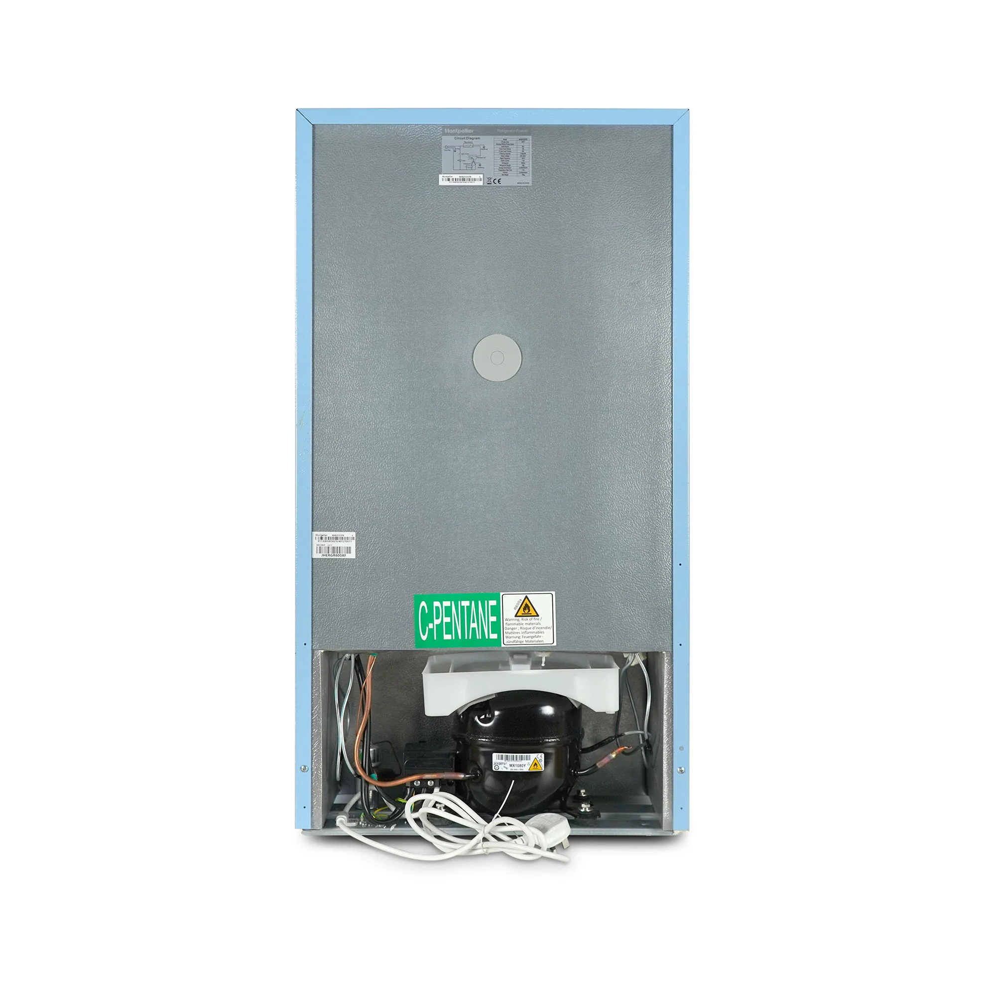 Montpellier MAB2035EPB - Blue Fridge Freezer - 84L - E Energy - Image 4
