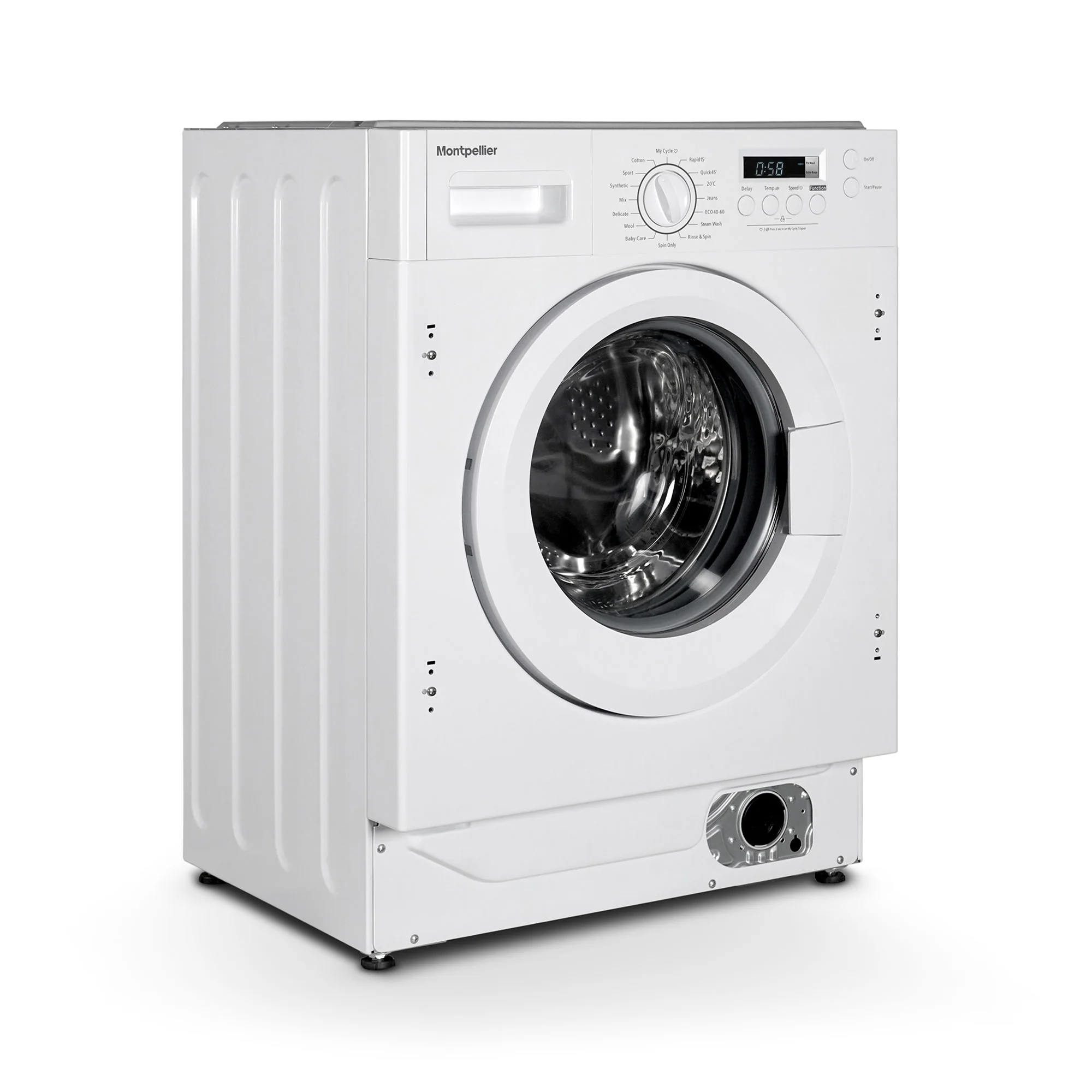 Montpellier MBIWM814 - 8KG Integrated Washing Machine - 1400 RPM - A energy - Image 4