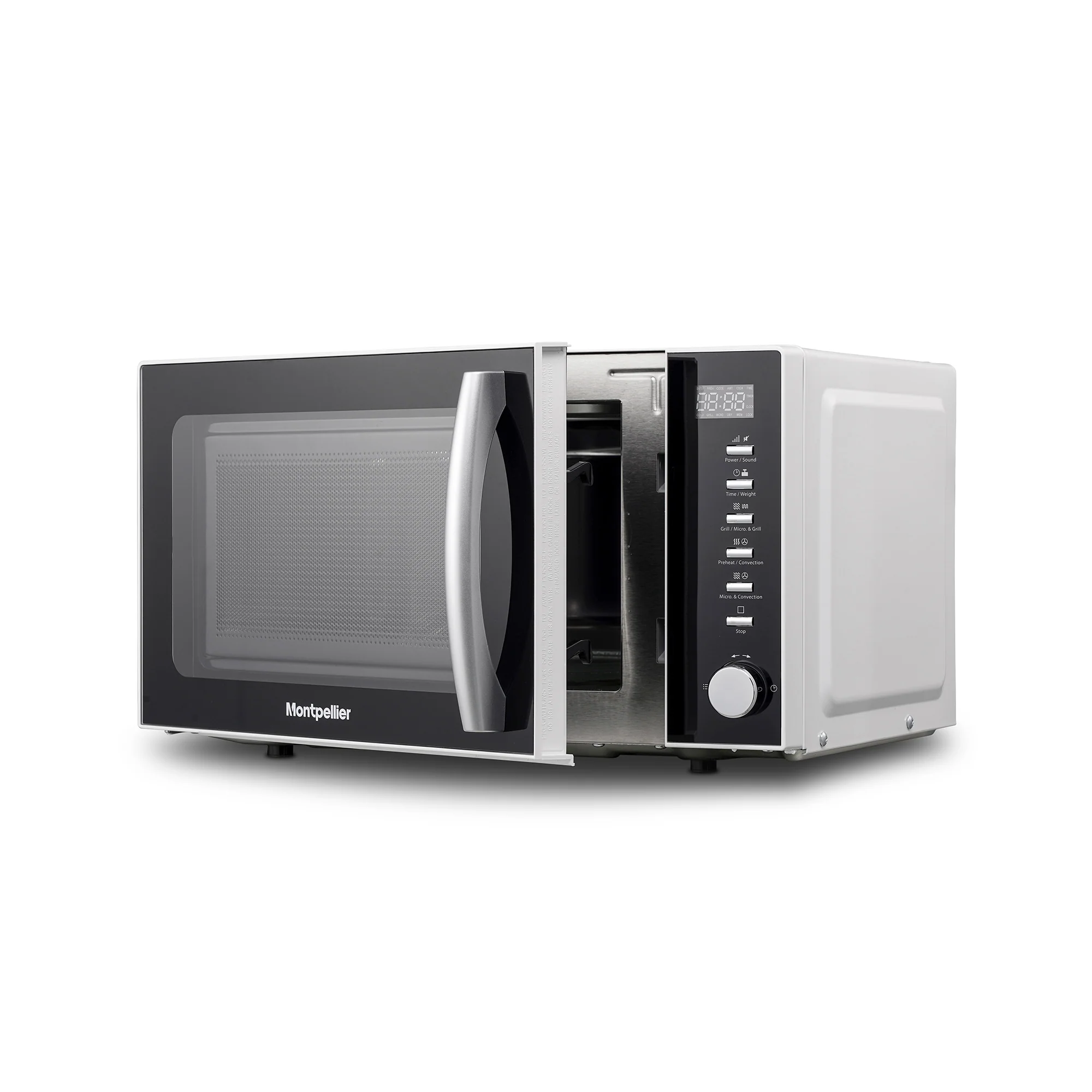 Montpellier MCM20WSC - White 20L Combi Microwave - 800W - Image 3