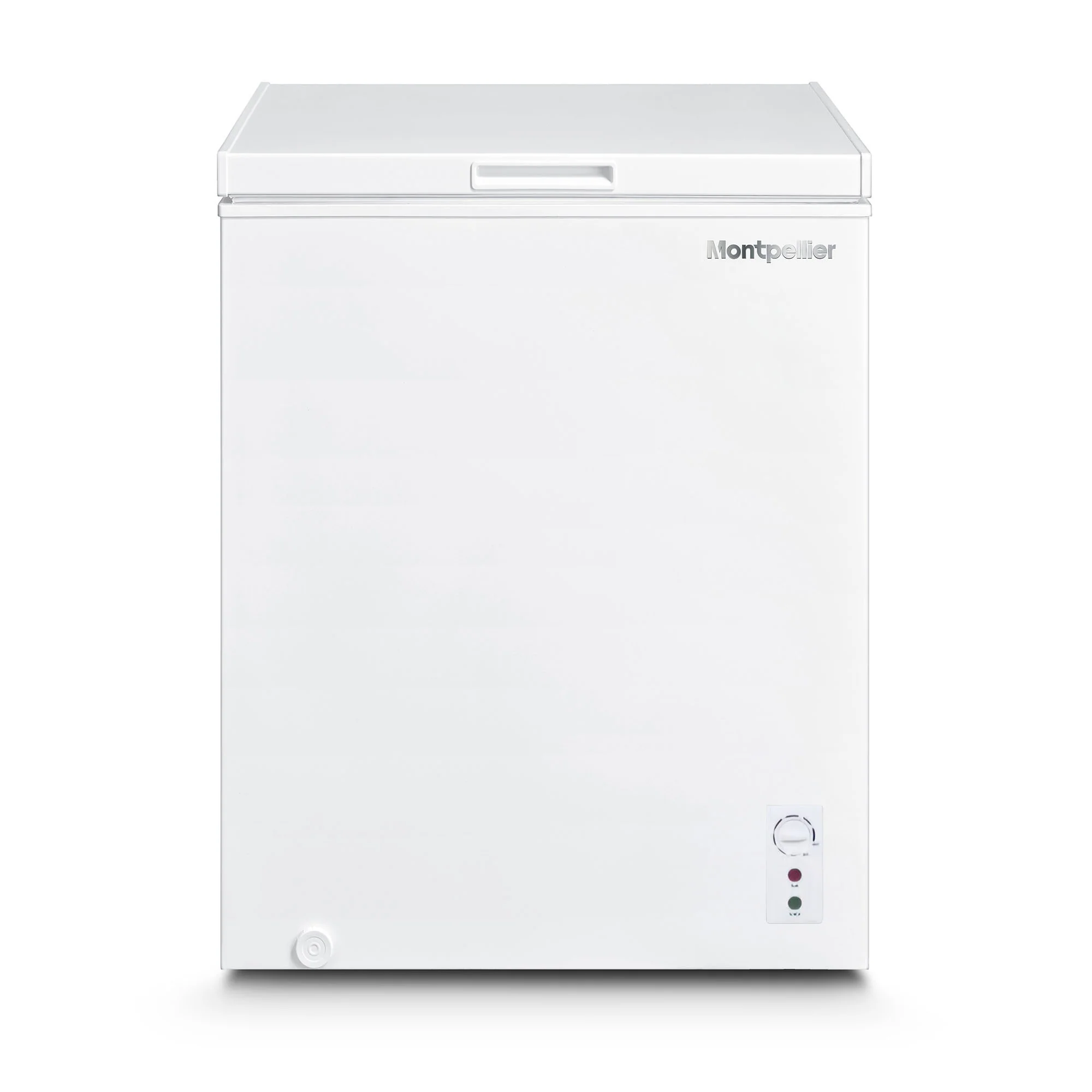 Montpellier MDACF137W - White 137L Chest Freezer - Garage Safe - Freestanding - E Energy