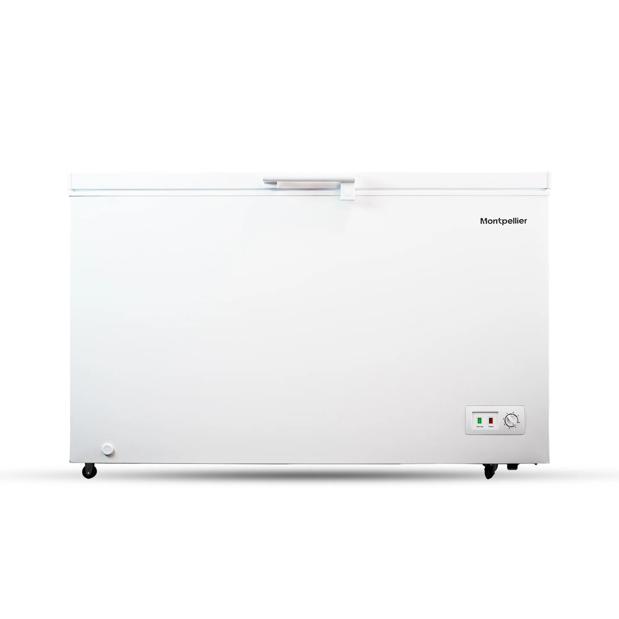 Montpellier MDACF371W - White 371L Chest Freezer - Winter Safe -15°C - E Energy
