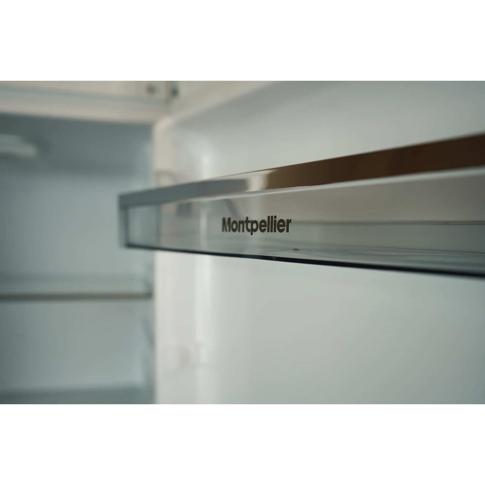 Montpellier MDATLF170W - White Tall Larder Fridge - 331L - E Energy Rating - Image 5