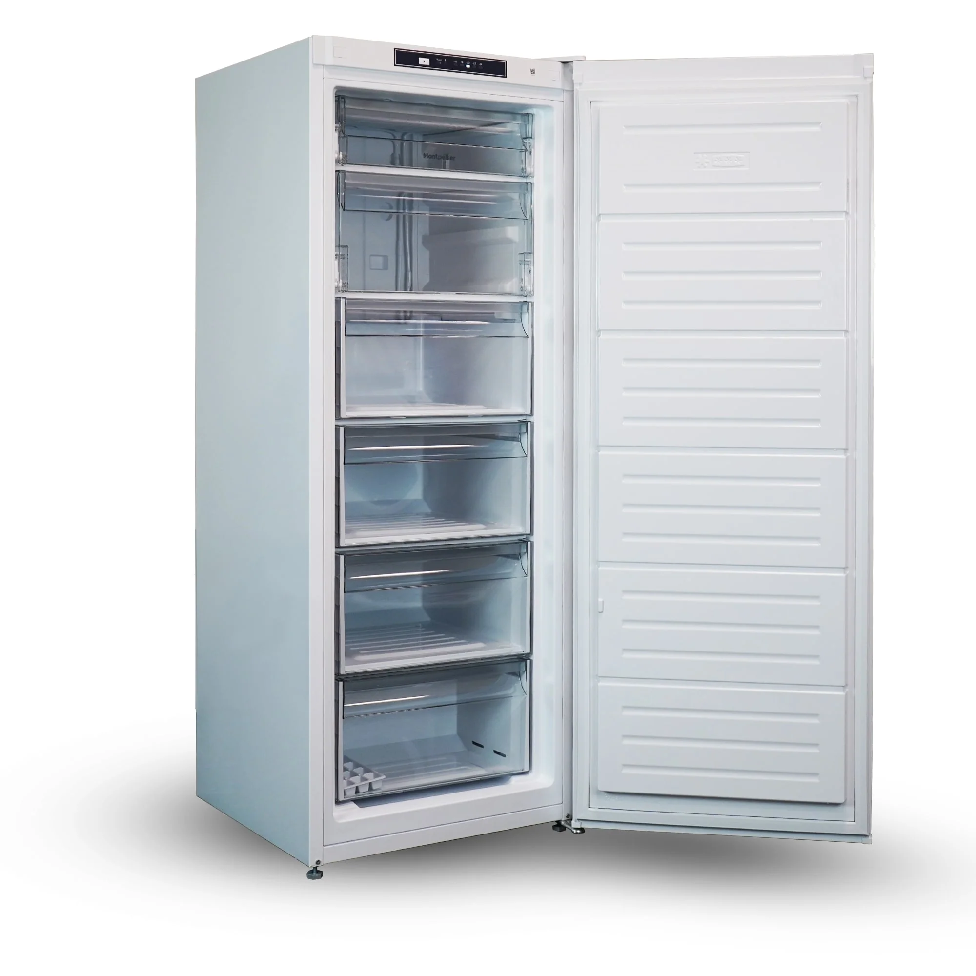 Montpellier MDATSFZ145W - White Tall Static Freezer - 188L - E Energy Rating - Image 4