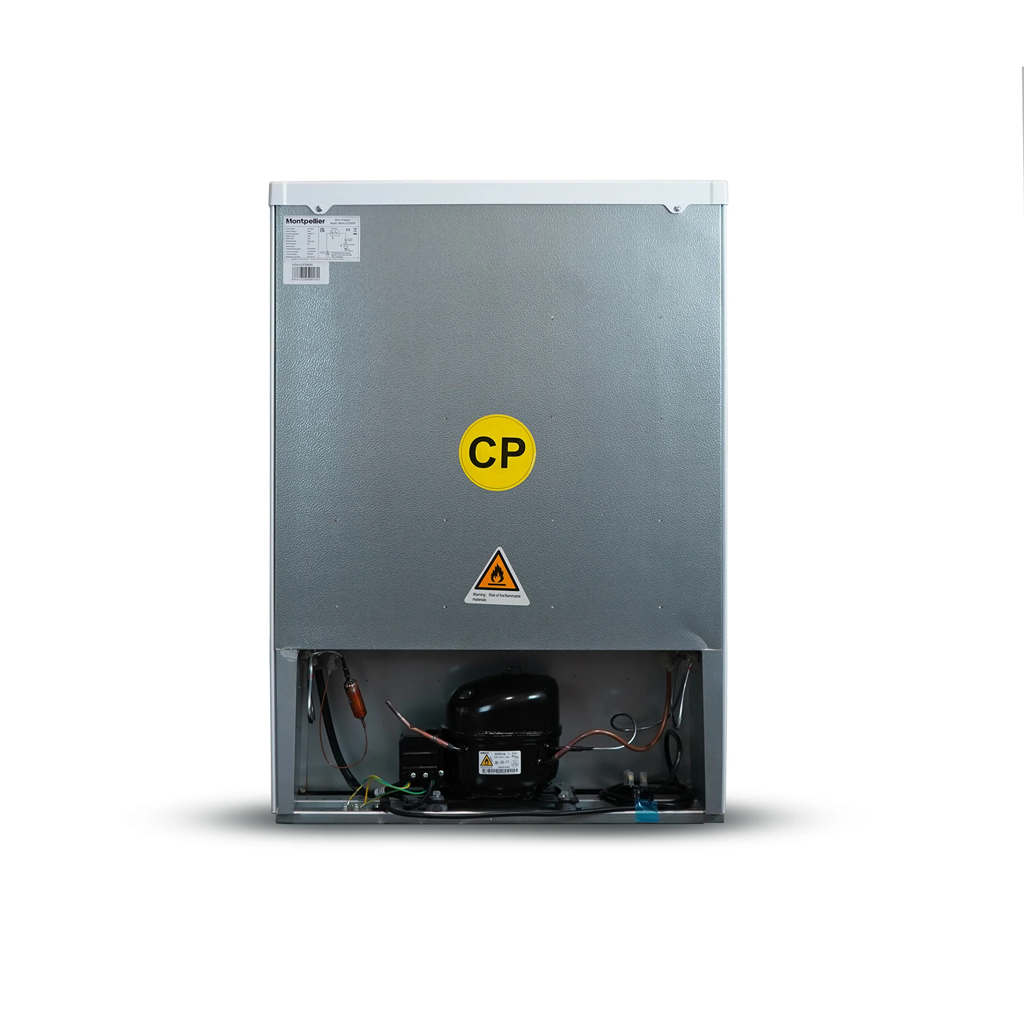 Montpellier MDAUCFZ60W - White Under Counter Freezer - 98L - E Energy - Image 5