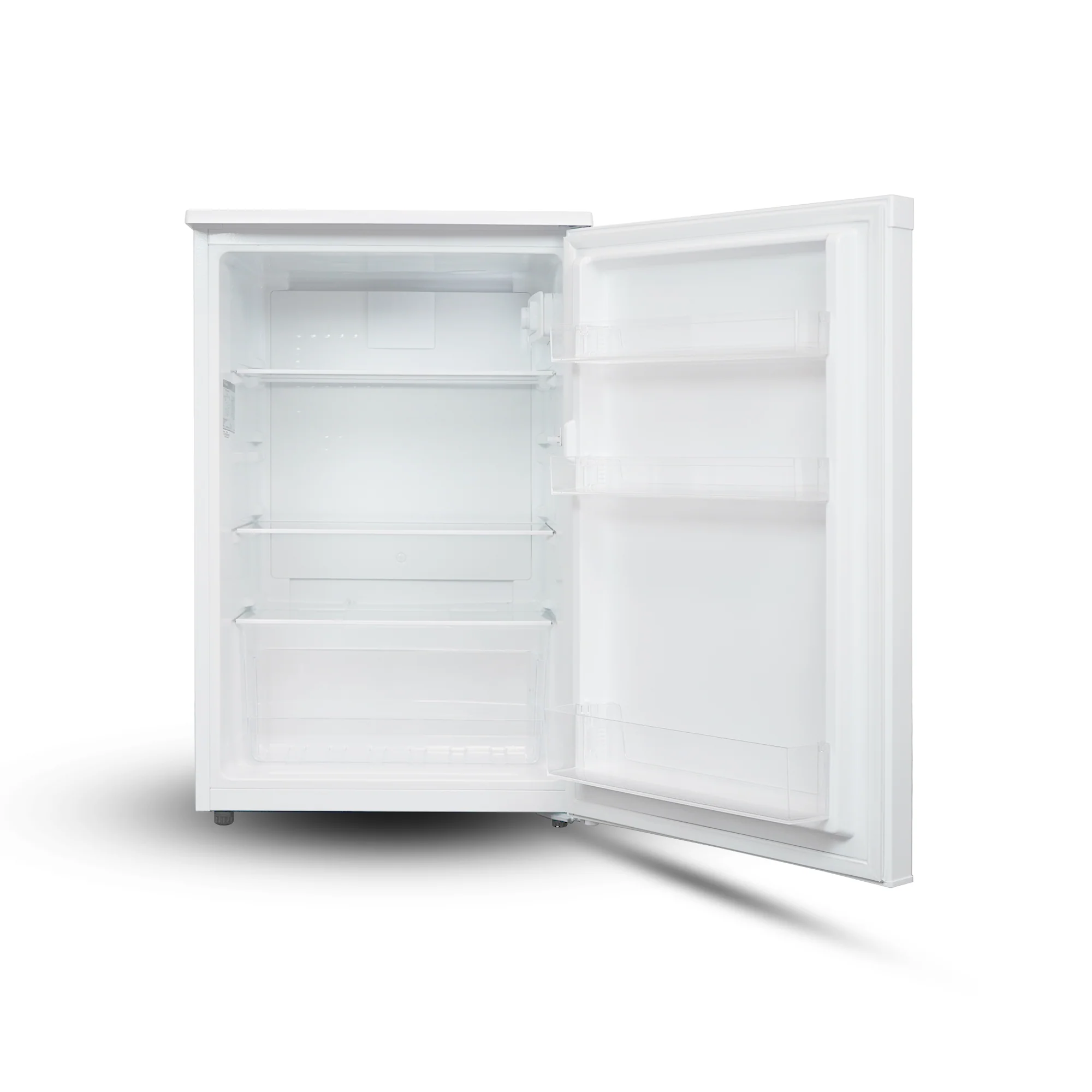 Montpellier MDAUCL54W - White Undercounter Larder Fridge - 128L - E Energy Rating - Image 2