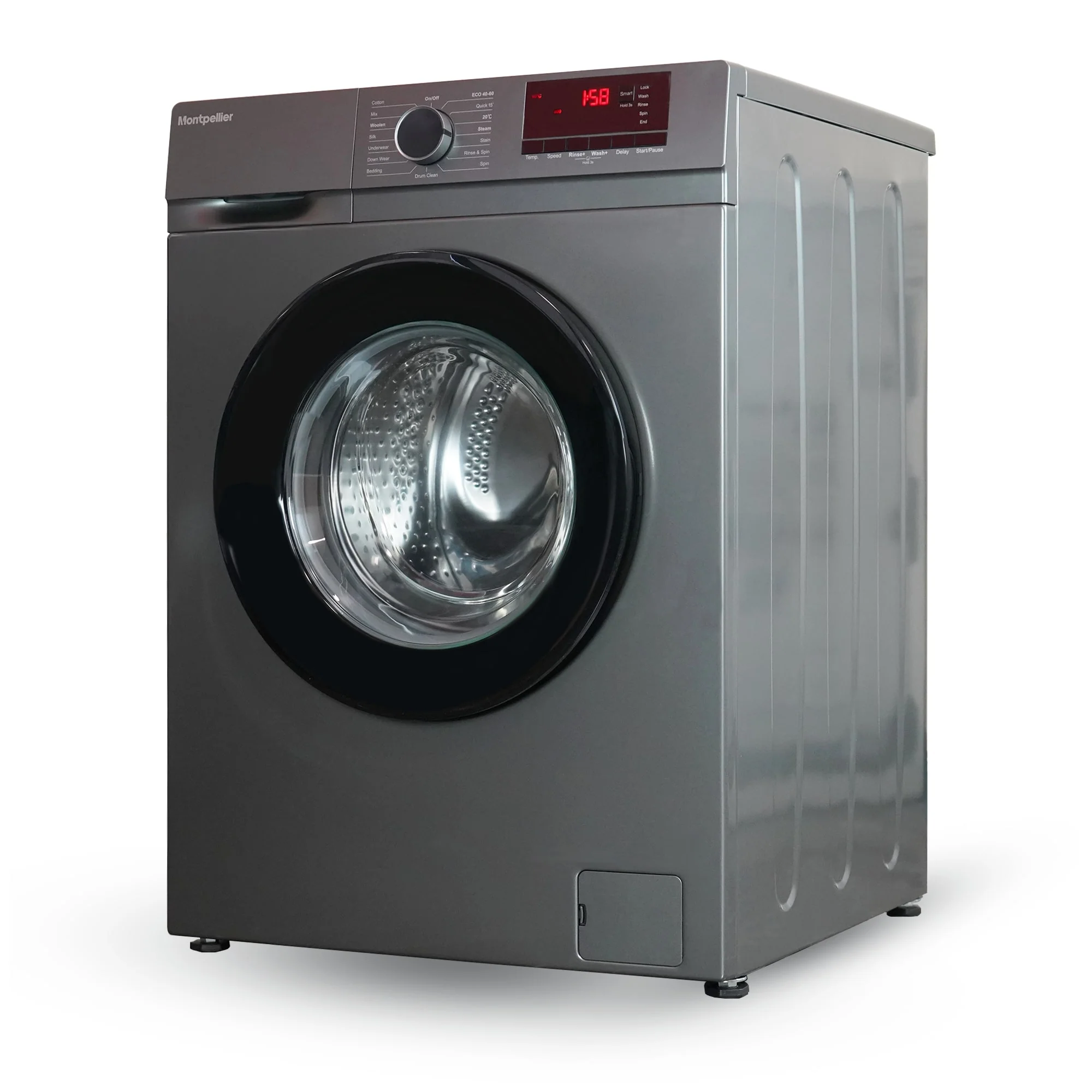 Montpellier MDAWM1014S - Silver 10KG Washing Machine - 1400 RPM - A energy - Image 3