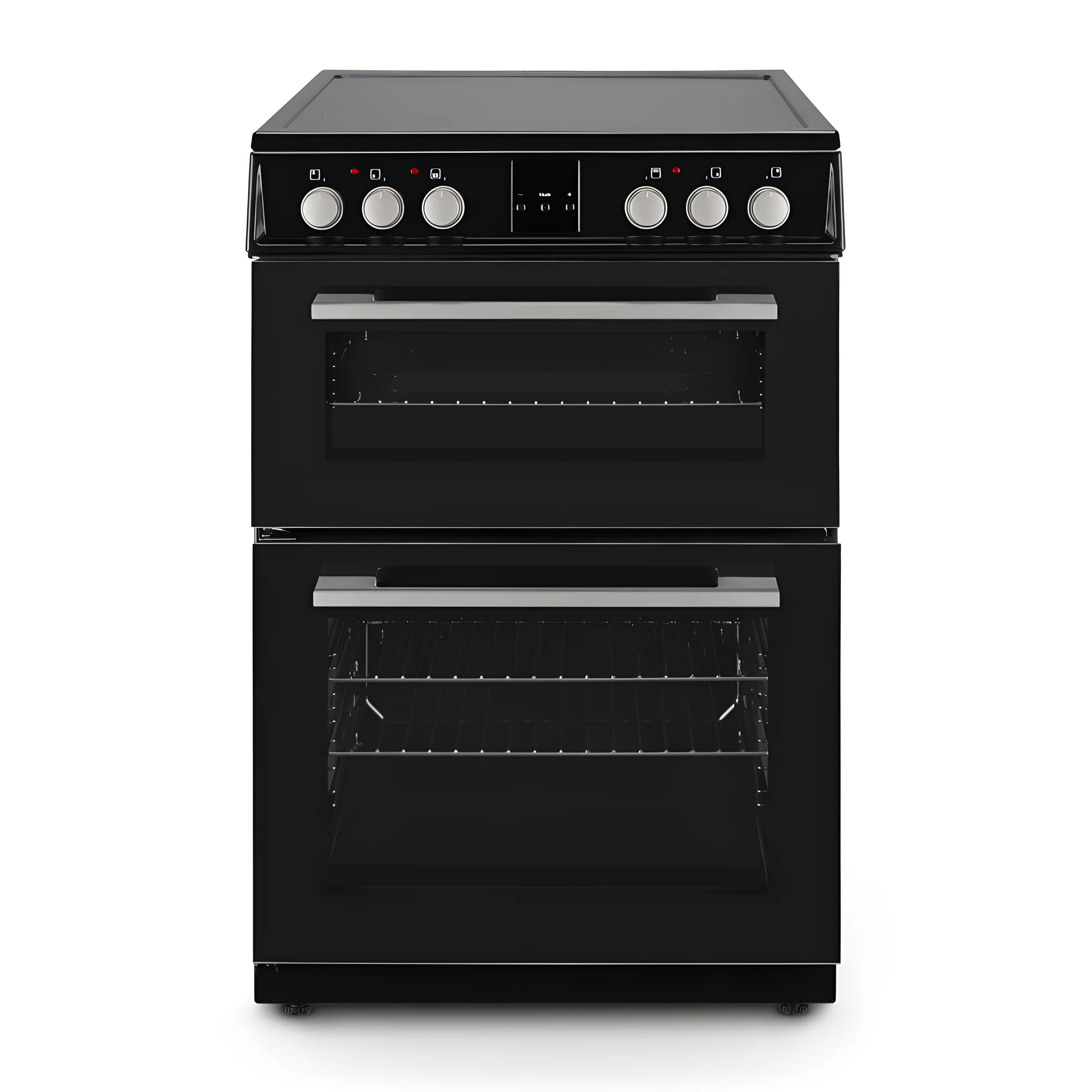 Montpellier MDOC60FK - Black 4 Zone Electric Cooker - A/A energy