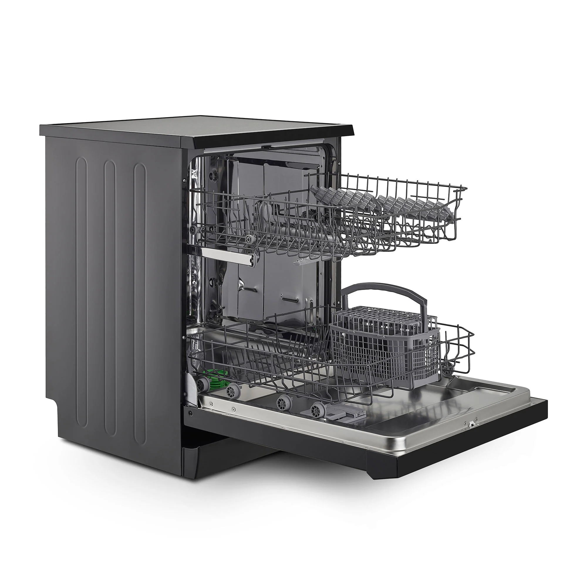 Montpellier MDW1354K - Black Freestanding Dishwasher - 13 Place Settings - E Energy - Image 4