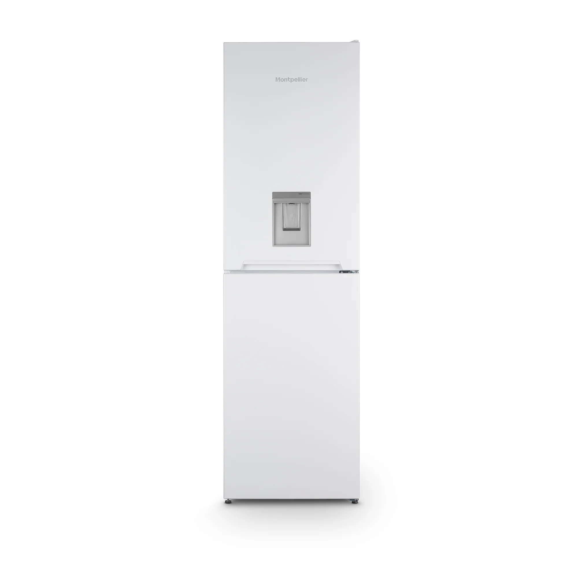 Montpellier MFF183EWWD - White 50/50 Frost Free Fridge Freezer with Water Dispenser - 173L - E energy