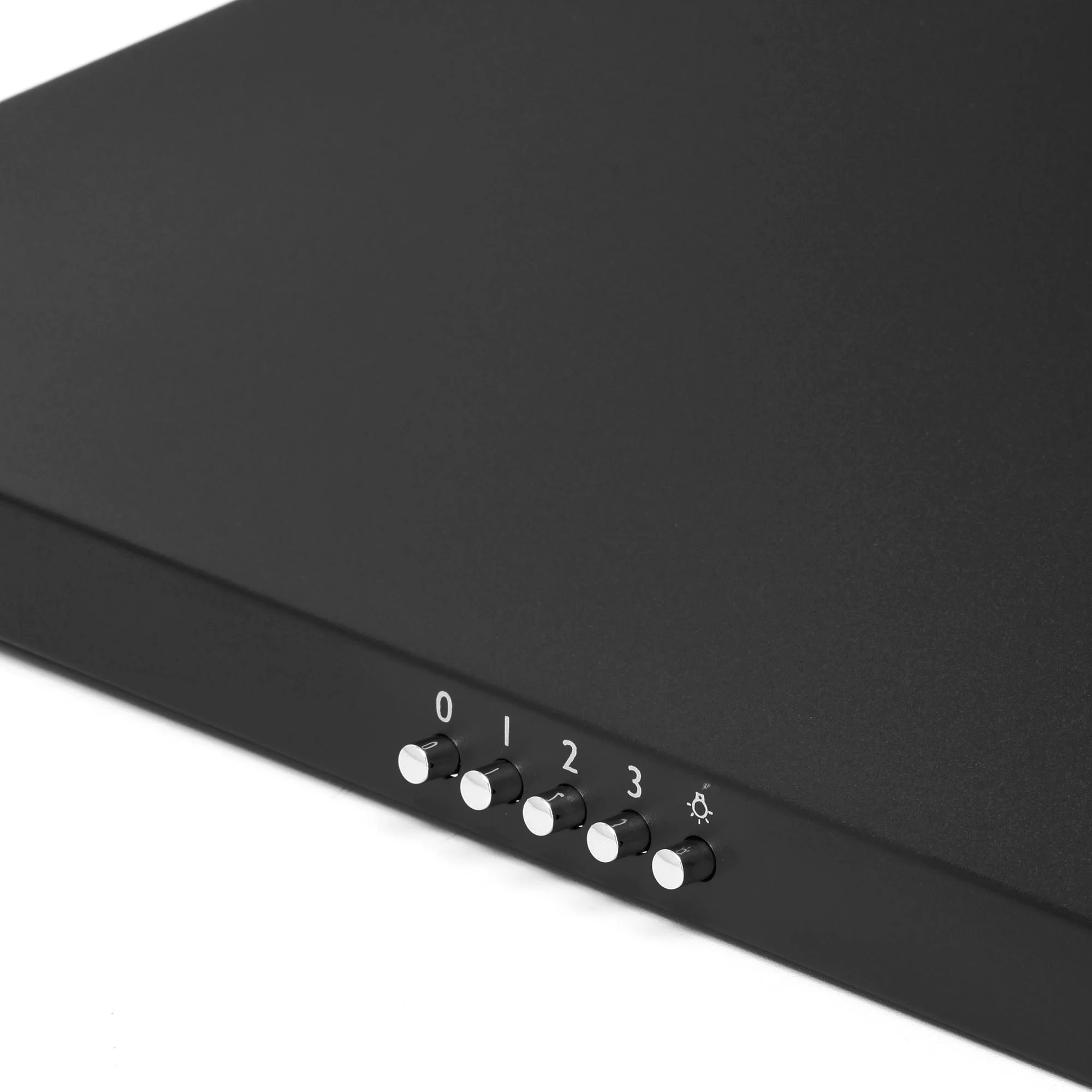 Montpellier MH600BK - Black Chimney Extractor Hood - Airflow 285m3/h - A Energy - Image 3