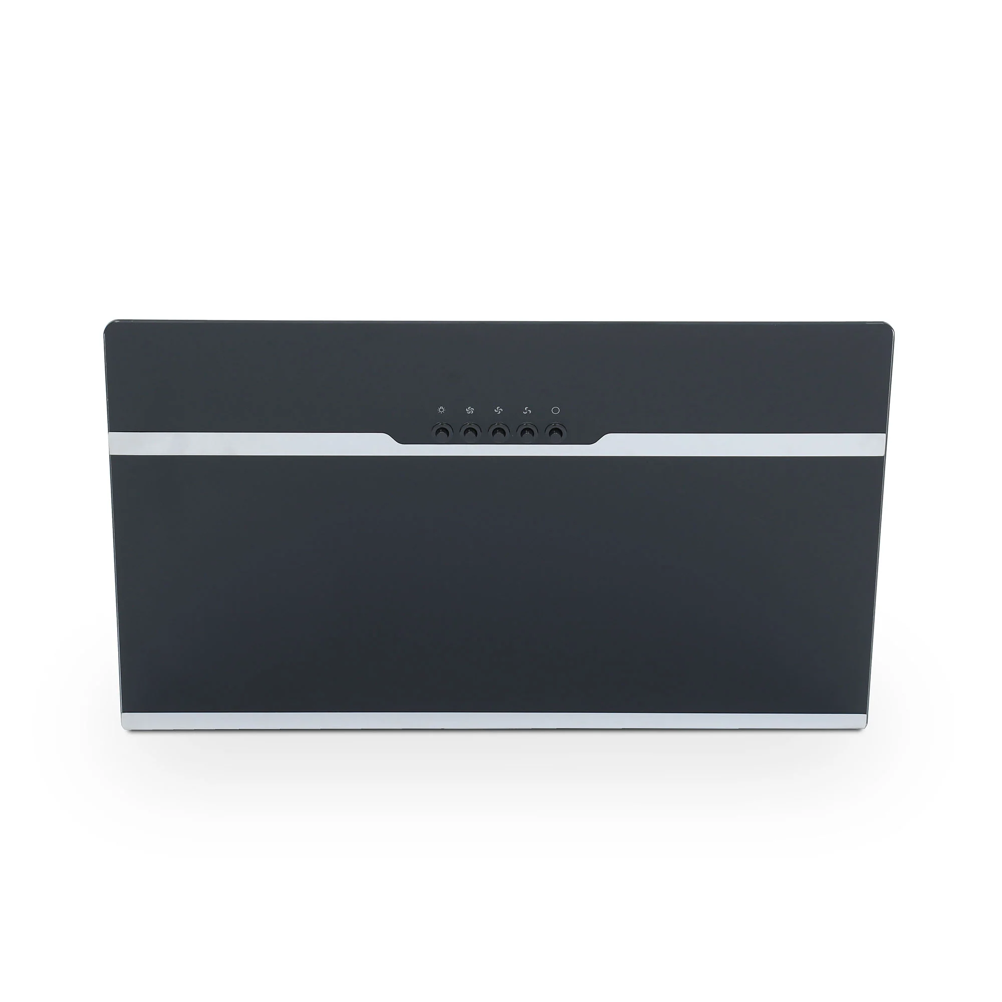 Montpellier MHD650BK - Black 60cm Slanted Glass Extractor Hood - 258 m3/h - A energy - Image 2