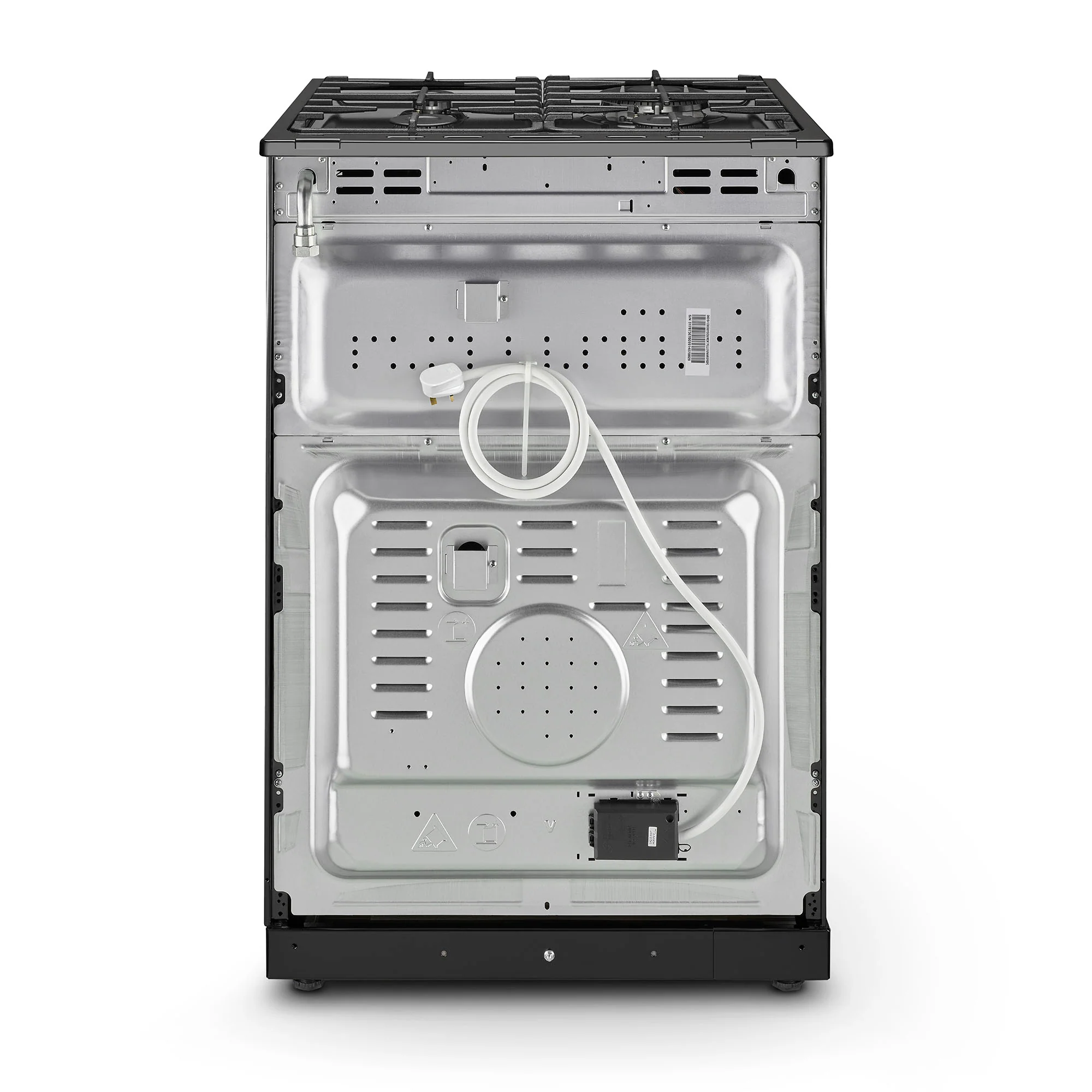 Montpellier MMRDF60FK - Black 60cm Dual Fuel Mini Range Cooker - 72 Litres Main Oven, 39 Litres Top Oven - A/A Energy Rating - Image 4