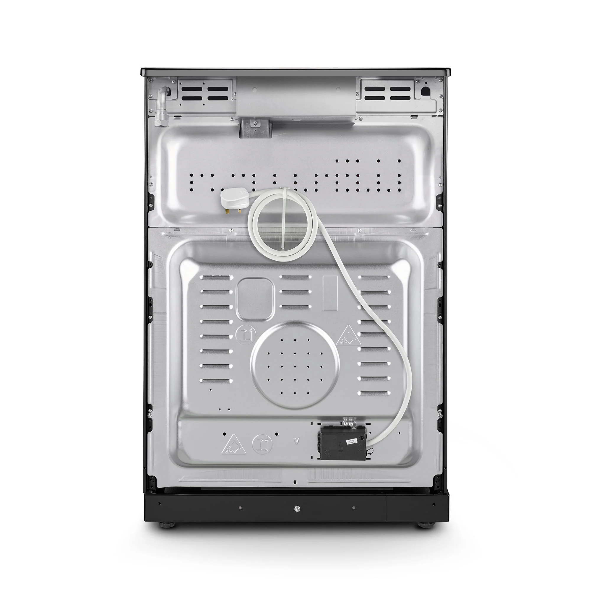 Montpellier MMRG60K - Black 60cm Mini Range Gas Cooker - 4 Burners, Double Oven 71/25L - A+/A Energy Rating - Image 4
