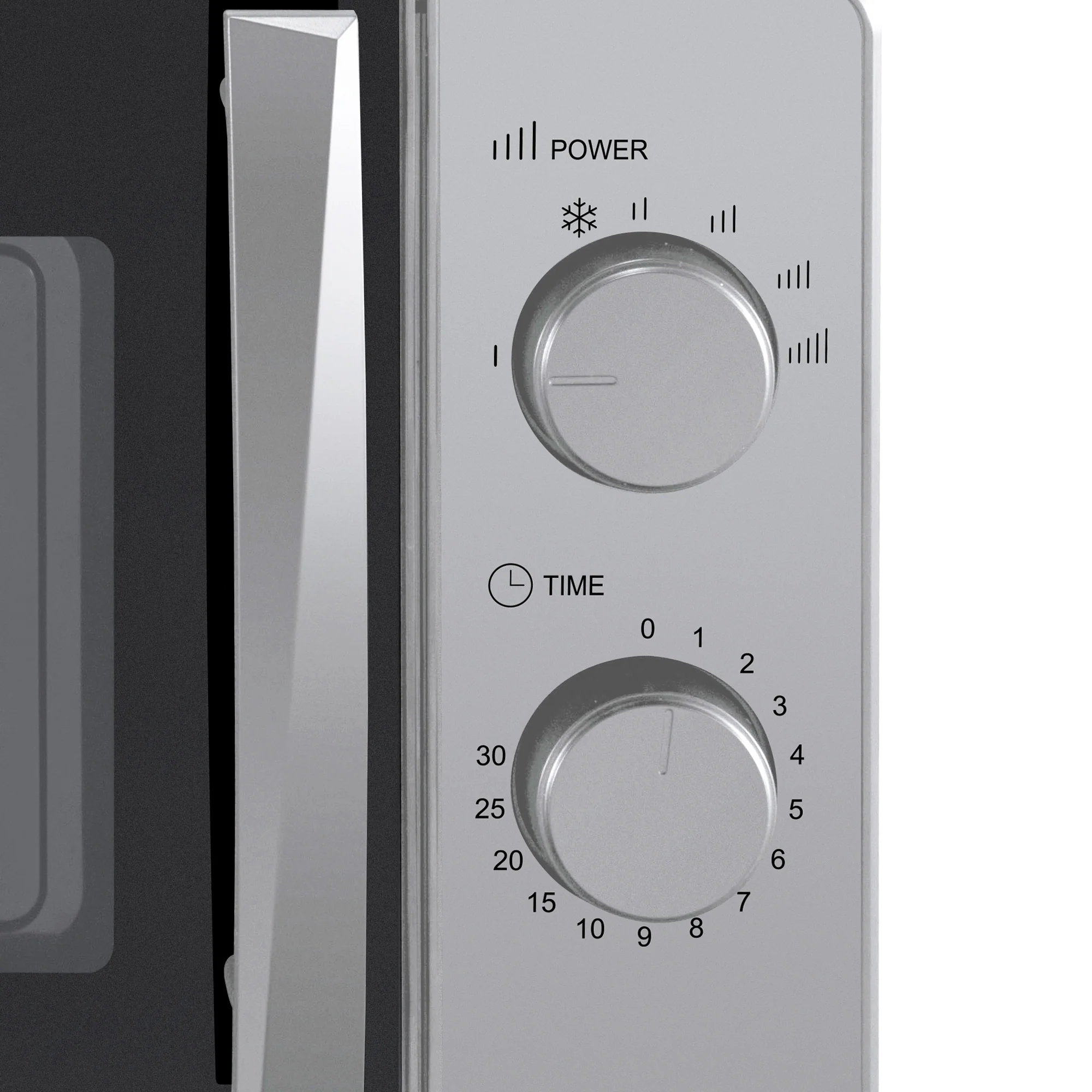 Montpellier MMW20SIL - Silver 20L Microwave - 700W - Image 2