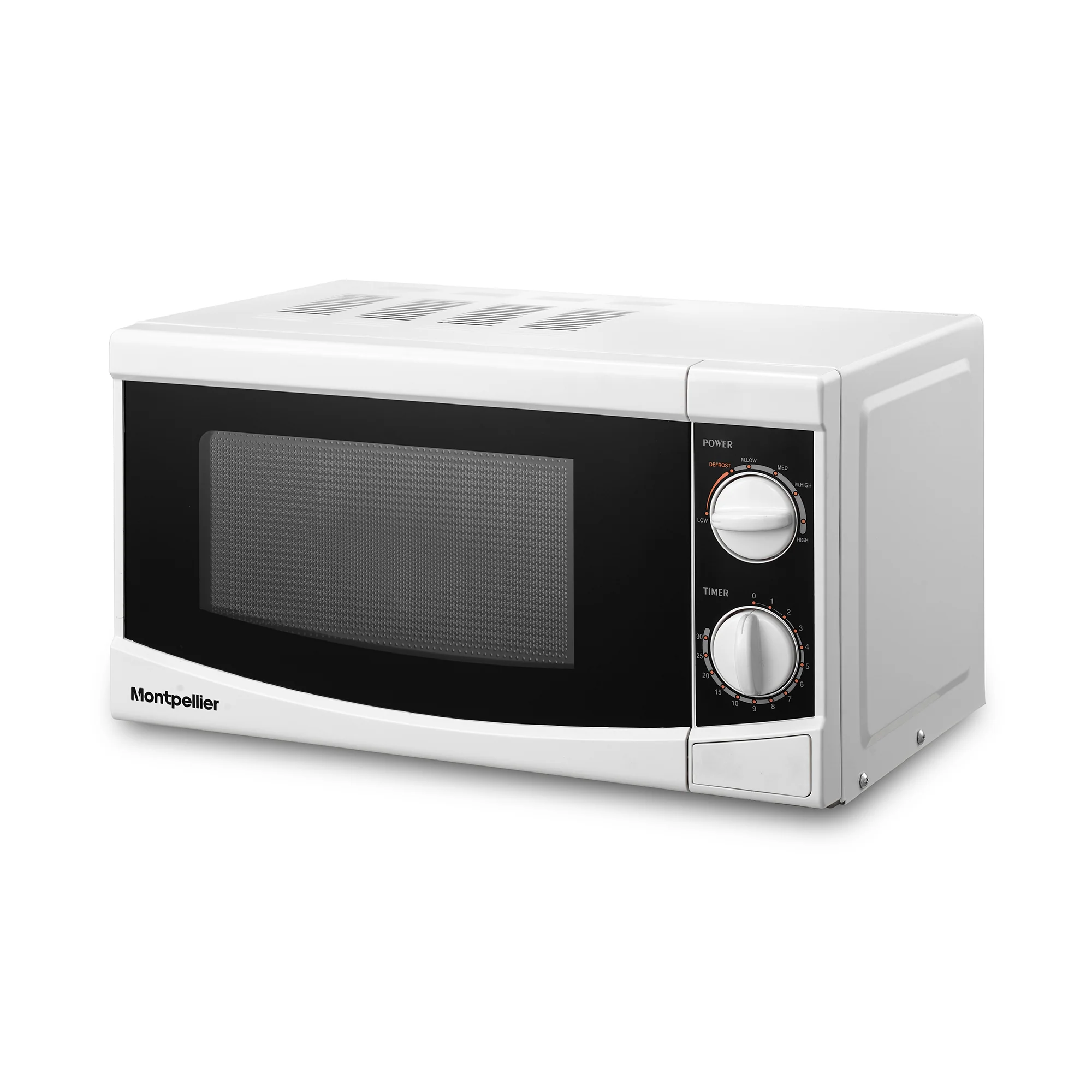 Montpellier MMW23WSC - White 20L Microwave - 800W - Image 2