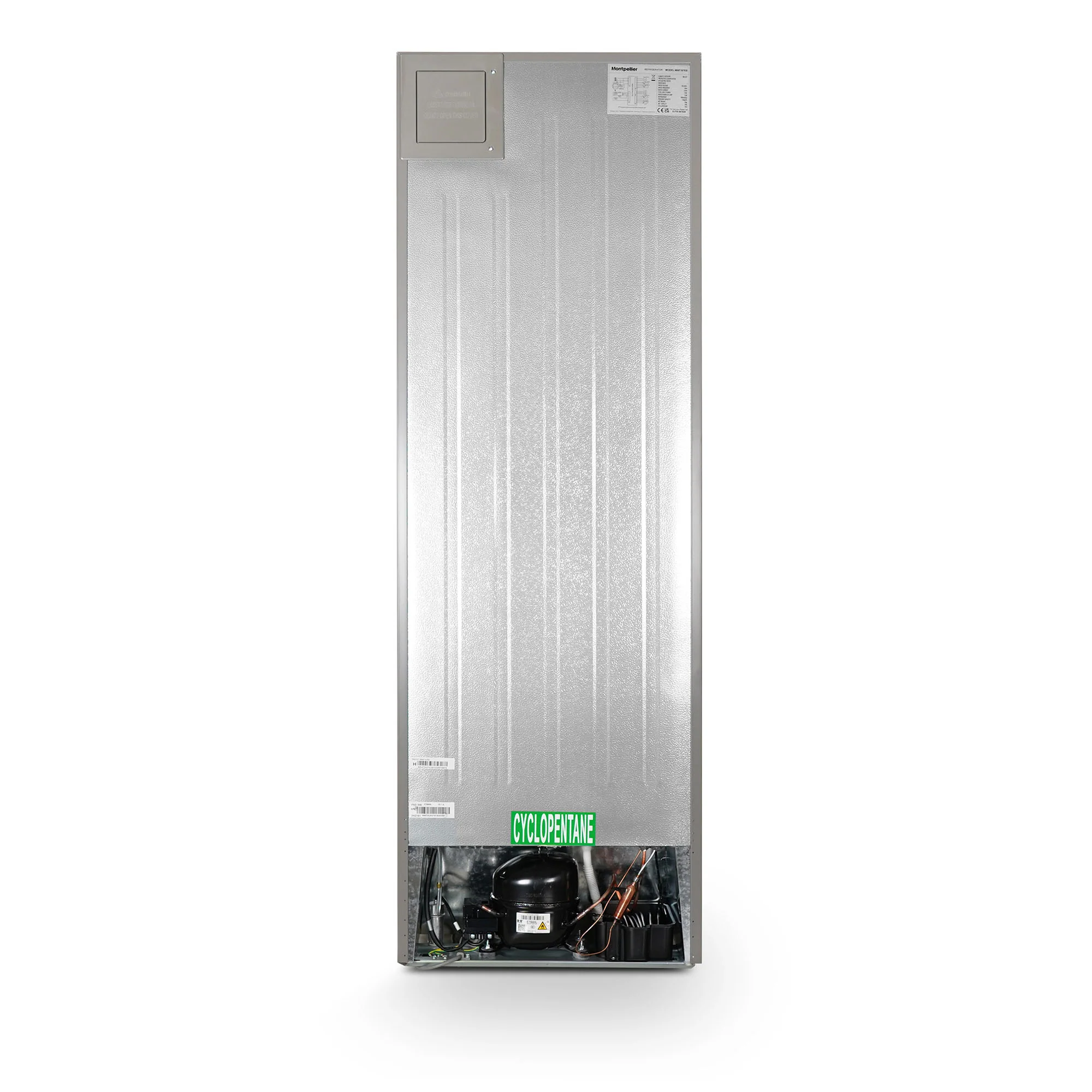 Montpellier MNF167ES - Silver Fridge Freezer - 230L Capacity - E Energy Rating - Image 4
