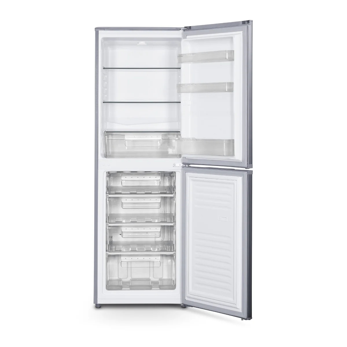 Montpellier MS175ES - Silver Freestanding 50/50 Fridge Freezer - E energy - Image 2