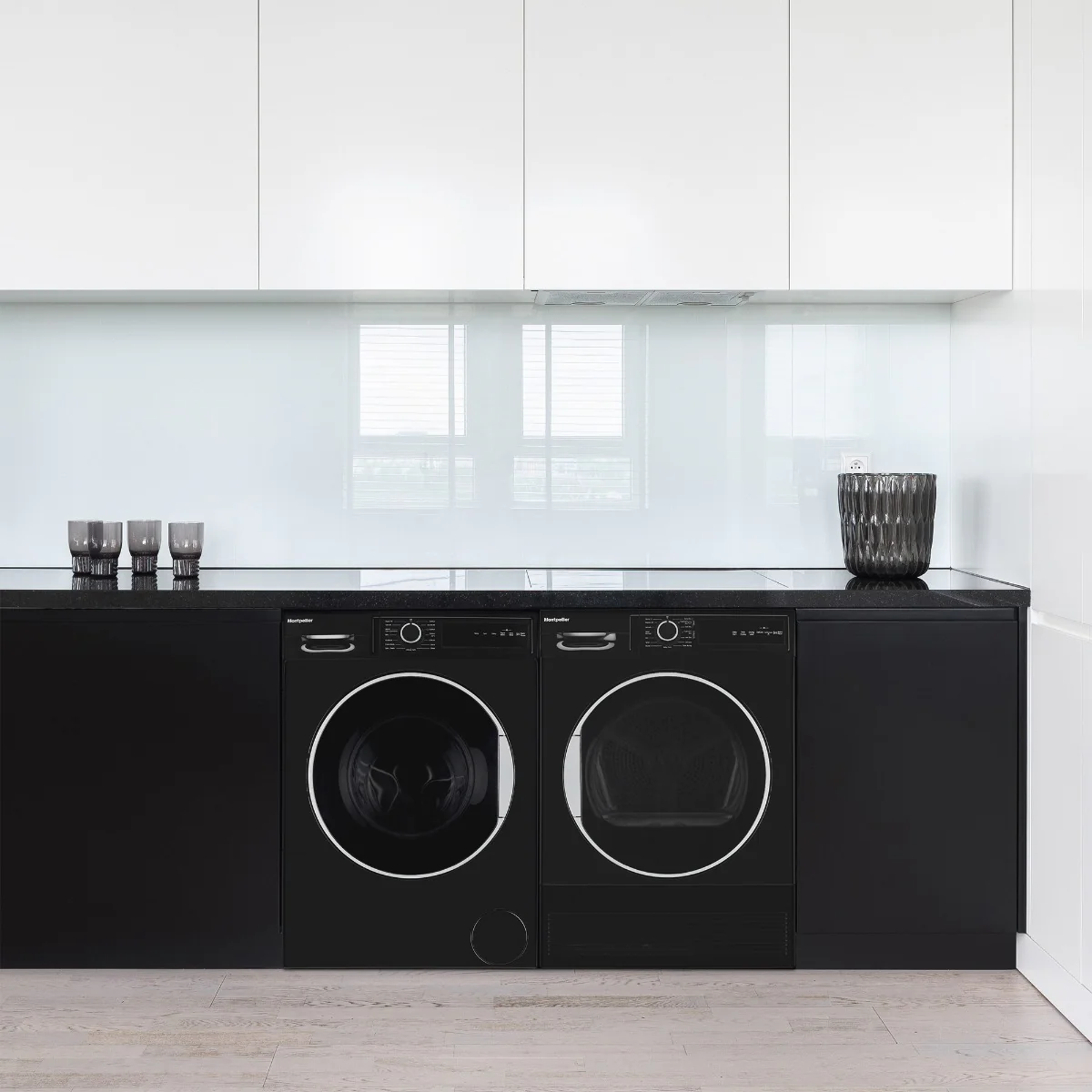Montpellier MTDC8SDK - Black 8KG Condenser Tumble Dryer - B energy - Image 4
