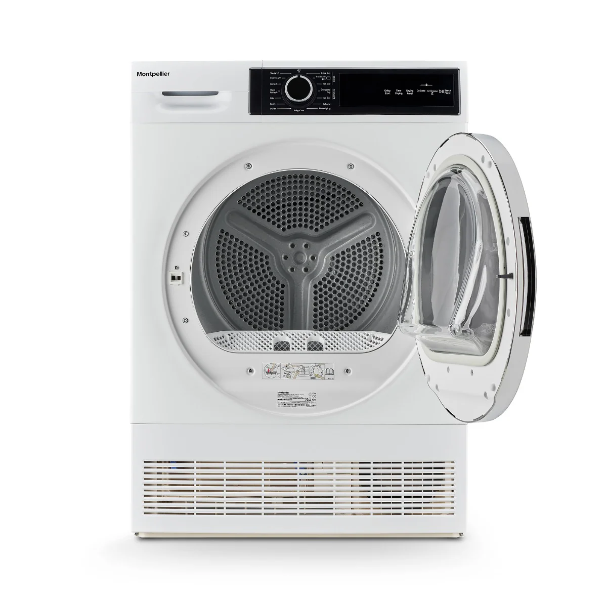 Montpellier MTDC8SDW - White 8KG Condenser Tumble Dryer - B energy - Image 2