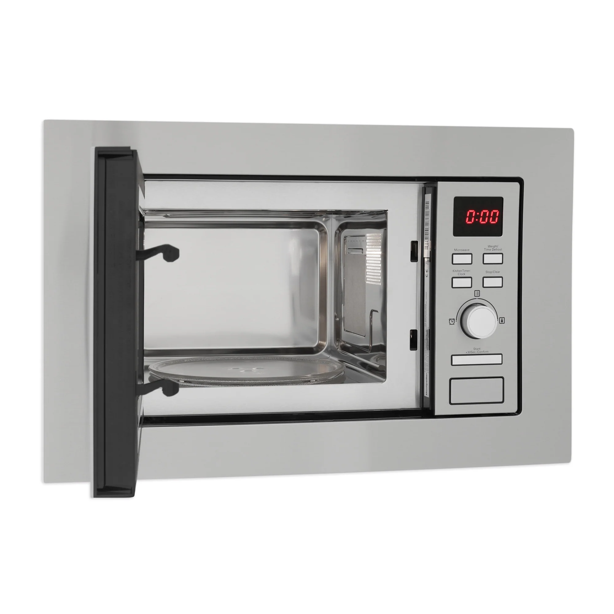 Montpellier MWBi17-300 - Stainless Steel 17L Built-in Microwave - 700W - Image 2