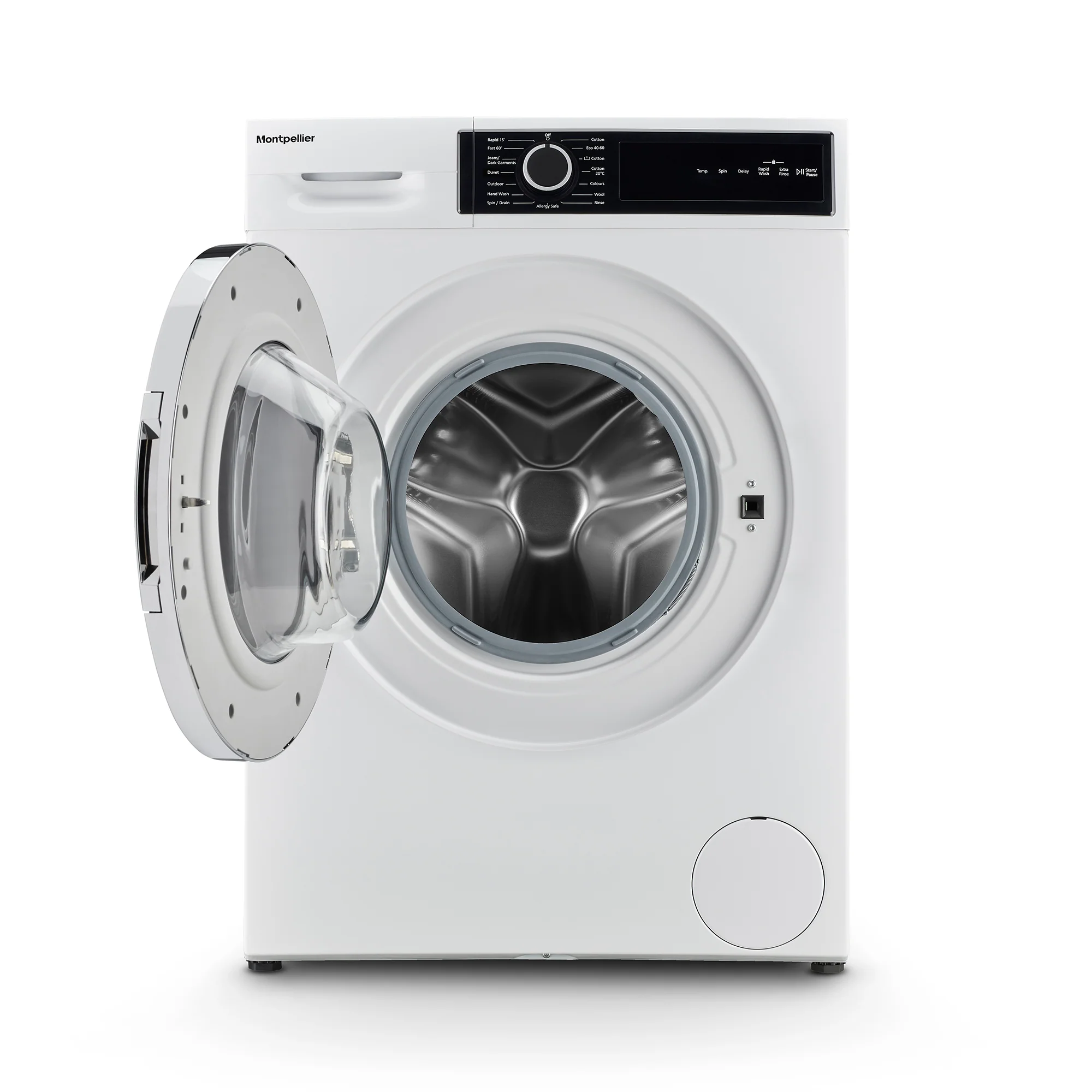 Montpellier MWM1014BLW - White 10KG Washing Machine - 1400 RPM - A Energy - Image 2