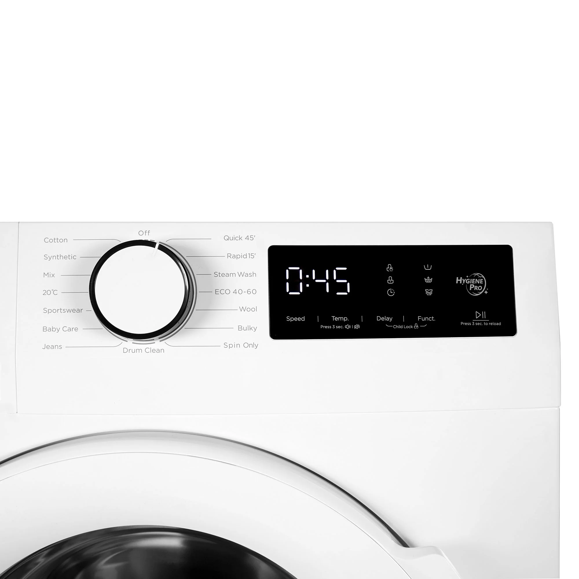 Montpellier MWM1214W - White 12KG Washing Machine - 1400 RPM - A energy - Image 5