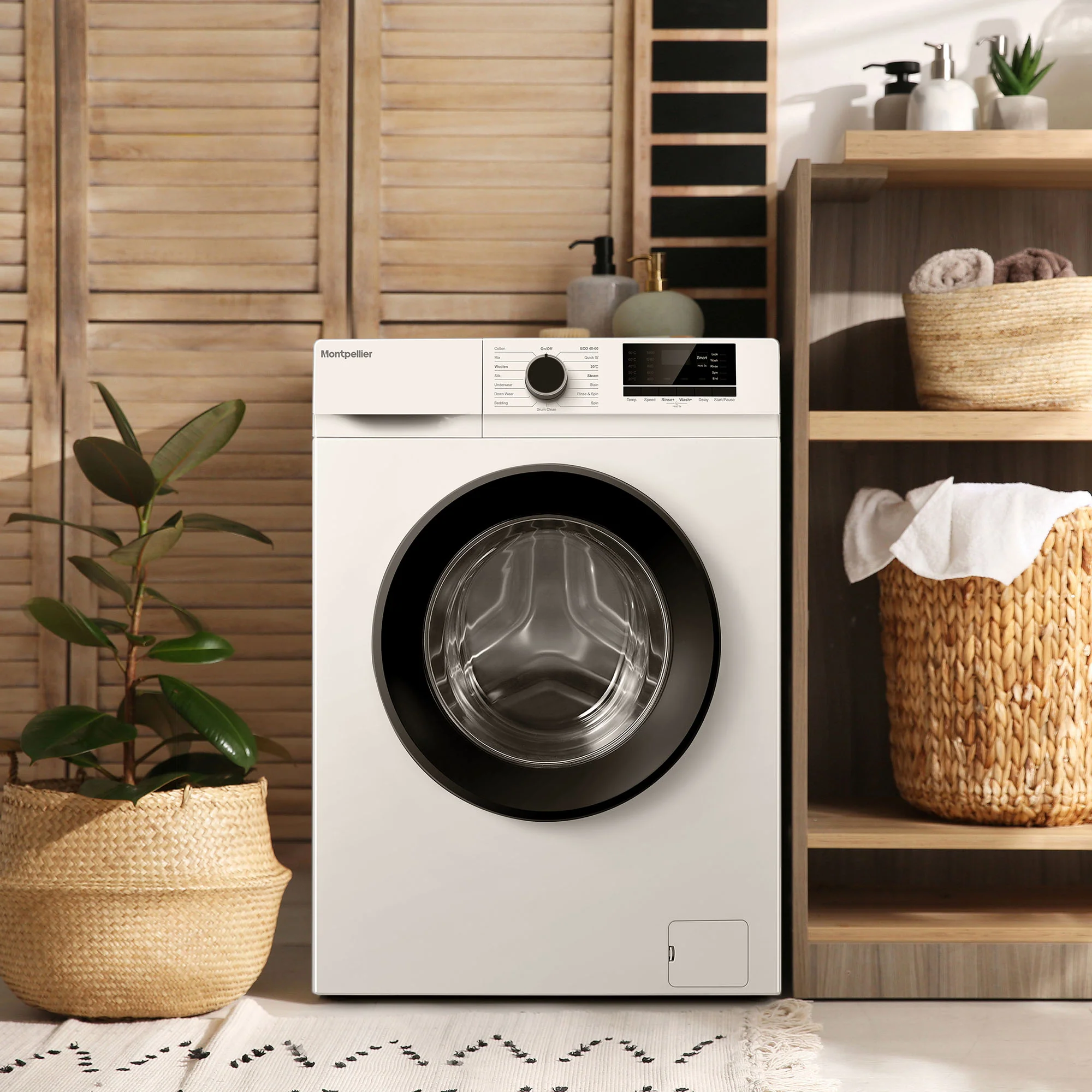 Montpellier MWM714W - White 7KG Washing Machine - 1400 RPM - B energy - Image 8