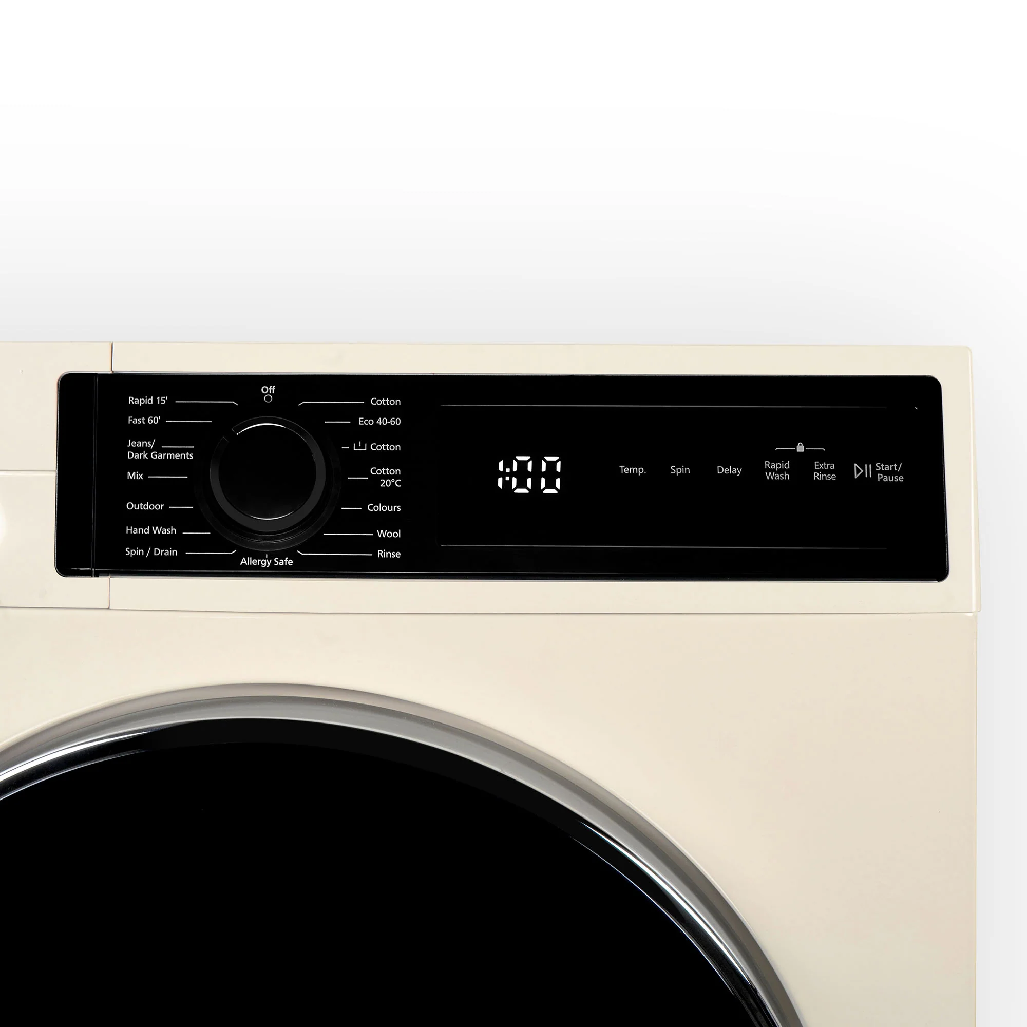 Montpellier MWM814BLC - Cream 8KG Washing Machine - 1400 RPM - A energy - Image 6