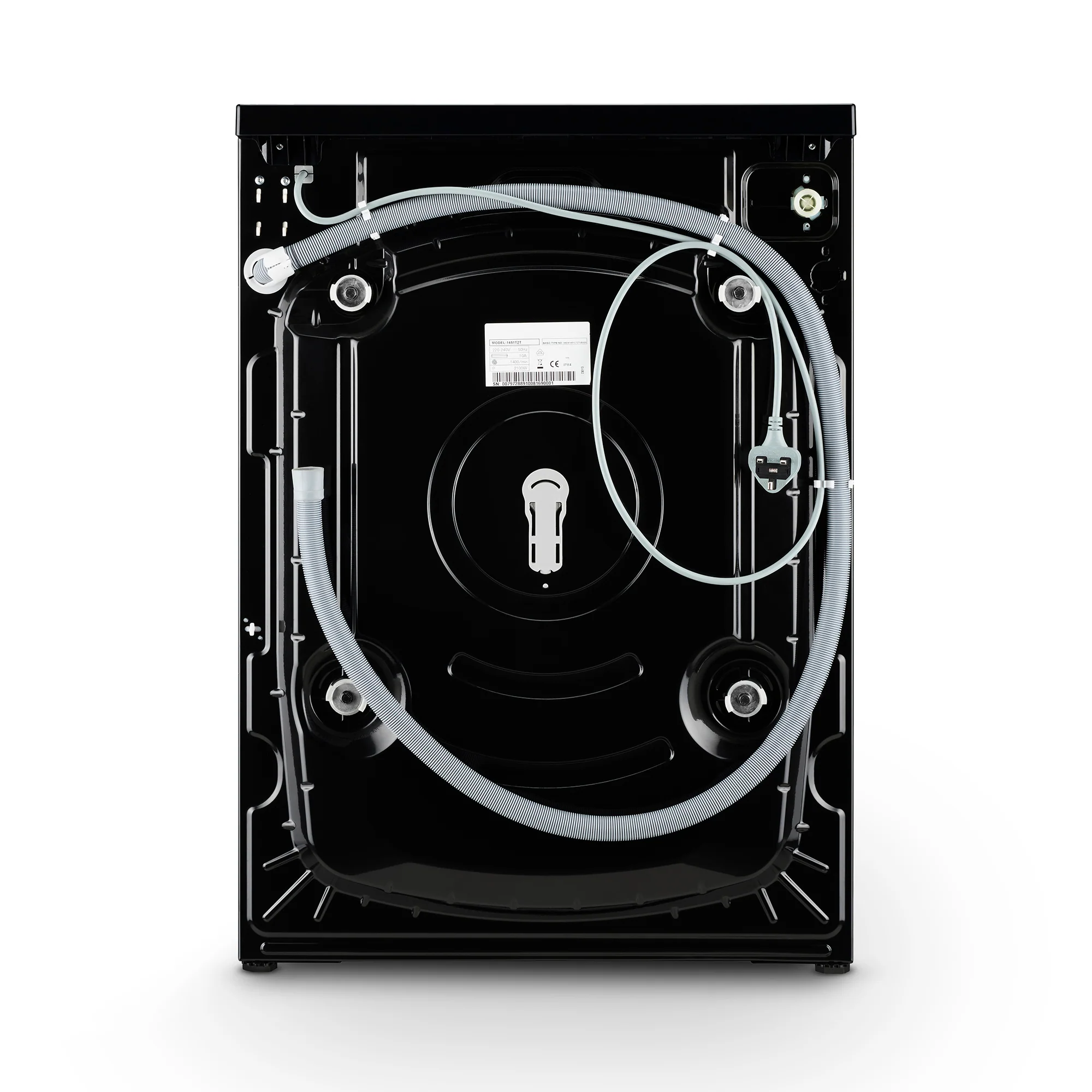 Montpellier MWM814BLK - Black Freestanding 8KG Washing Machine - 1400 RPM - A energy - Image 5
