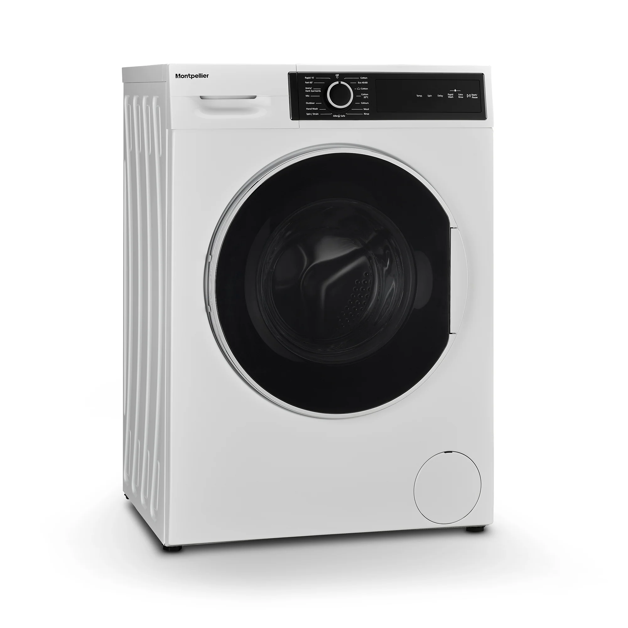 Montpellier MWM814BLW - White Freestanding 8KG Washing Machine - 1400 RPM - A energy - Image 2