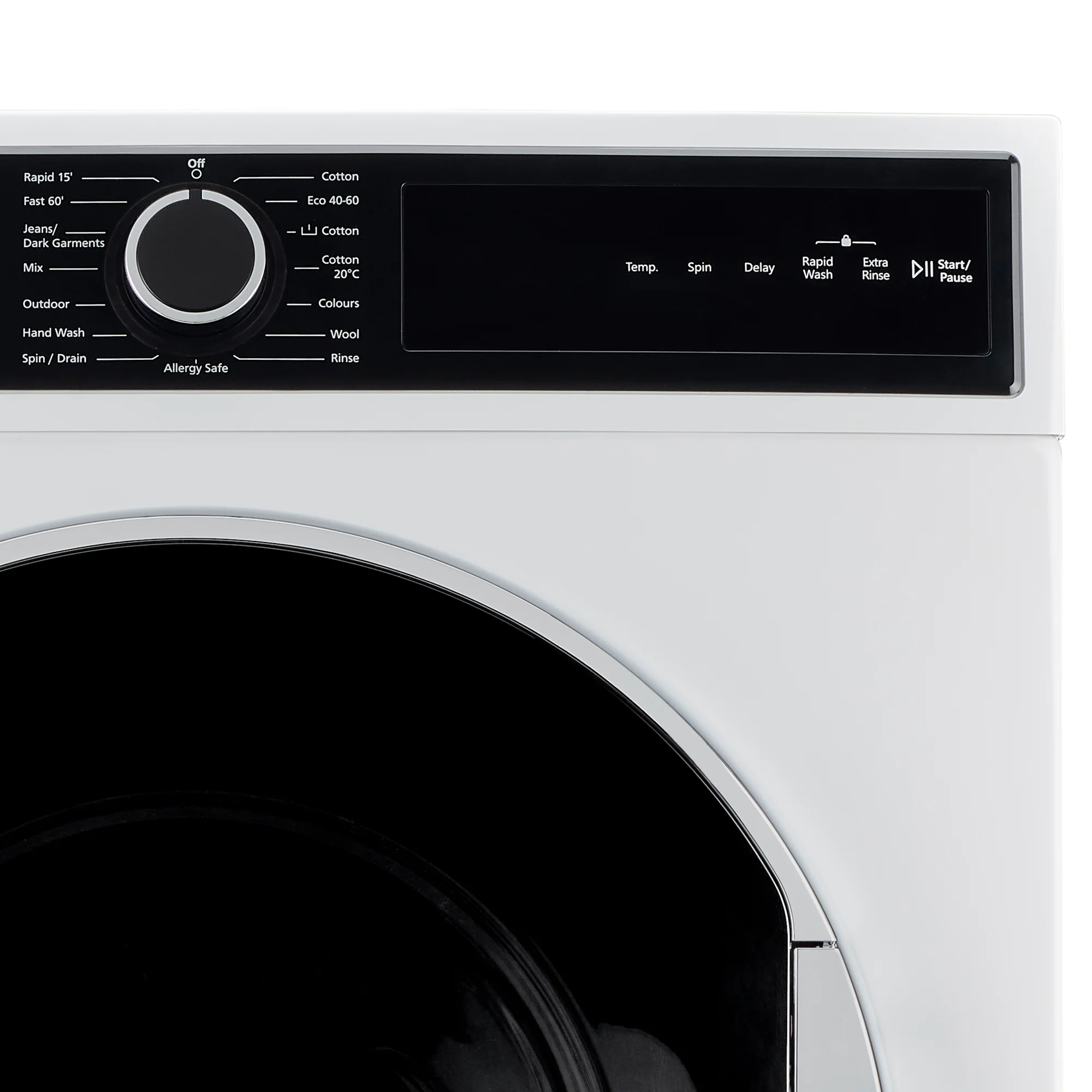 Montpellier MWM814BLW - White Freestanding 8KG Washing Machine - 1400 RPM - A energy - Image 4