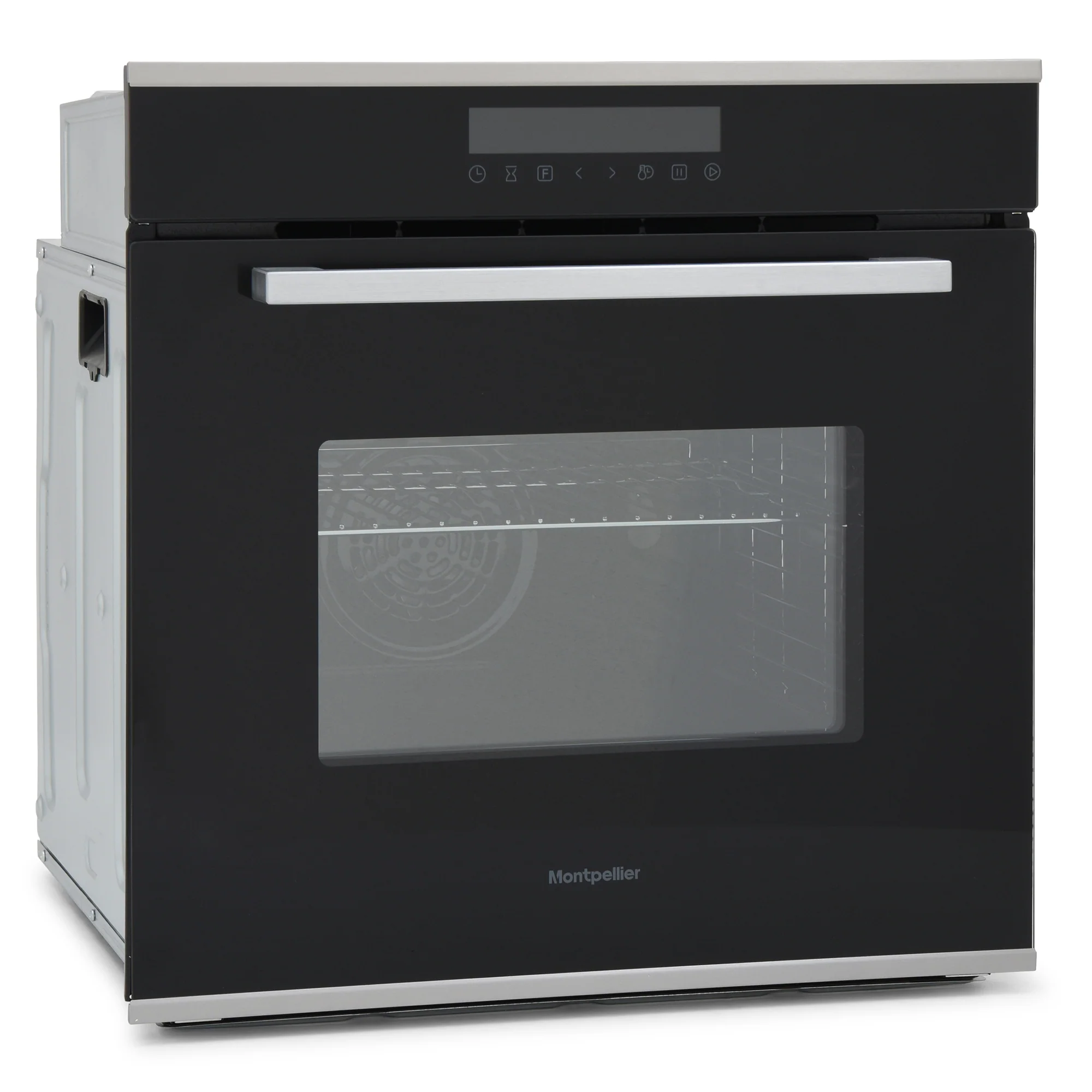 Montpellier SFO73B - Black Single Oven - 70L Capacity - A Energy Rating - Image 2