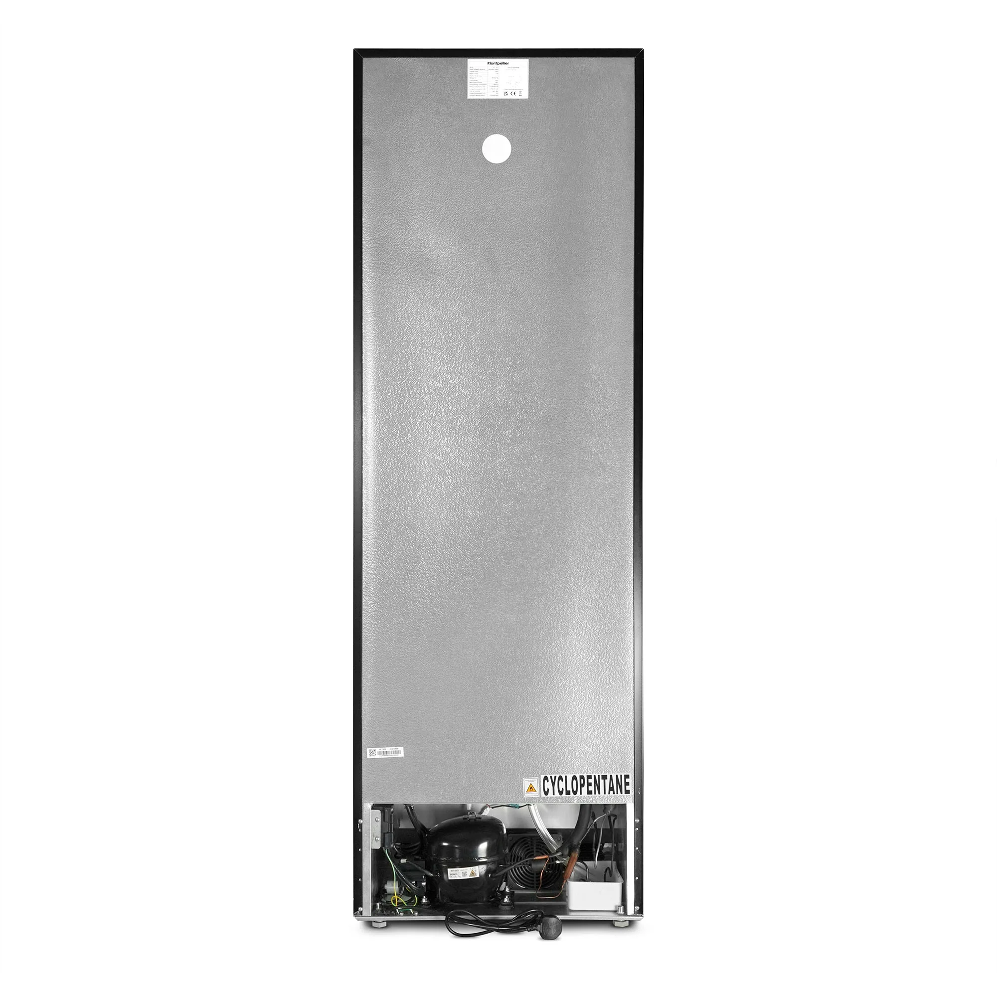 Montpellier WC165X - Stainless Steel 166 Bottle Wine Cooler - Dual Zone - G Energy Rating - Image 4