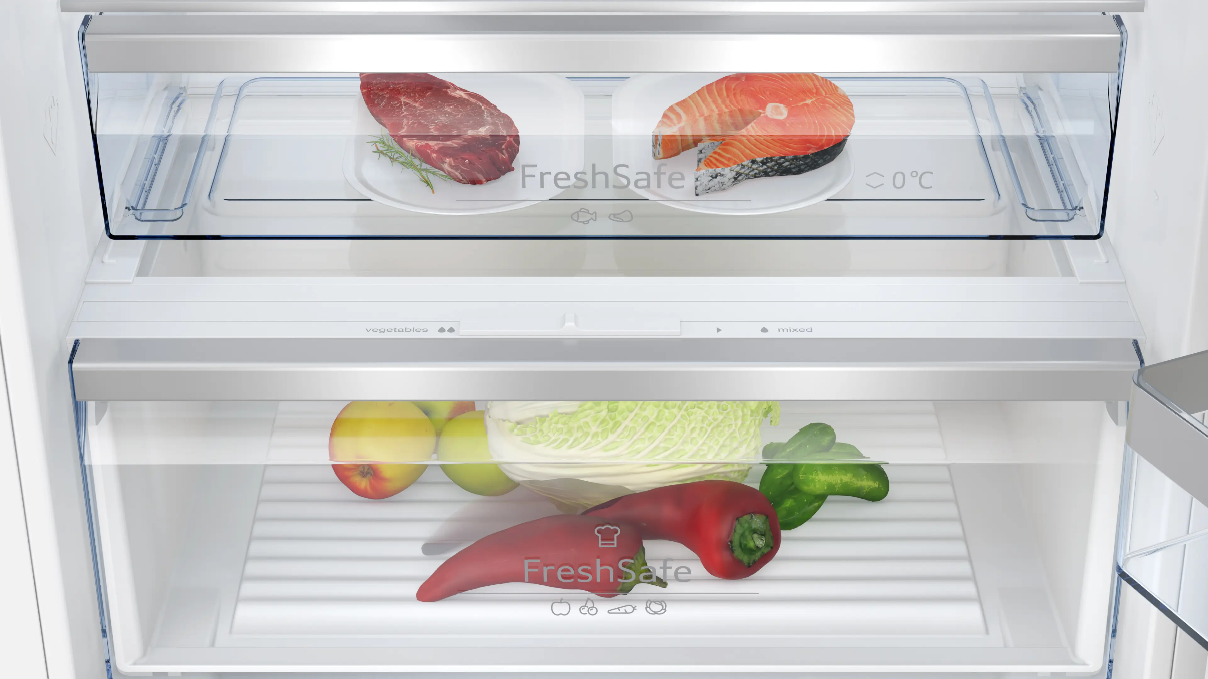 Neff KB7966DD1G - Built-In Fridge Freezer - 284L/98L - D Energy - Image 6