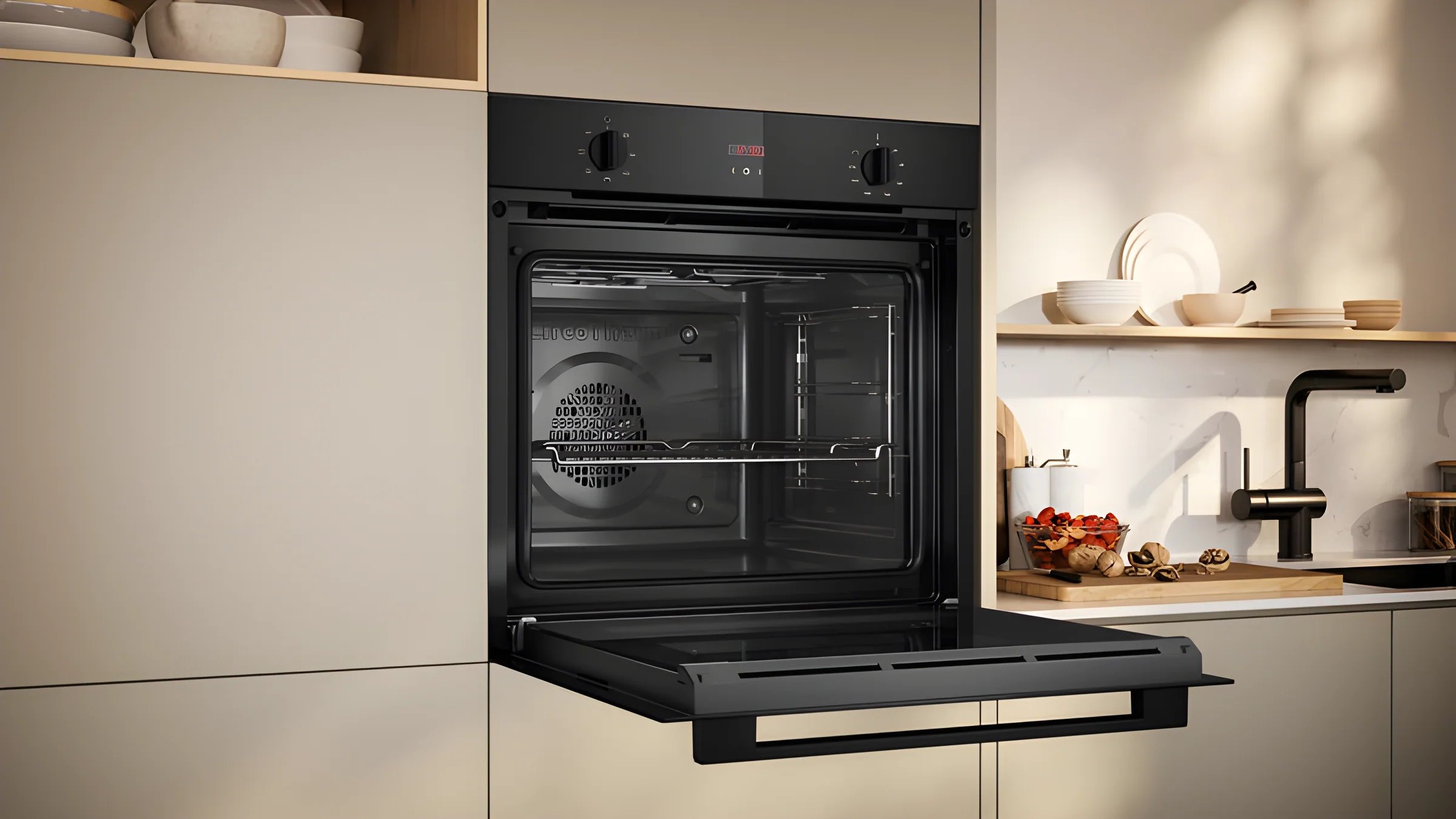 Neff B1DCC0AK3B - Black Single Oven - 71L Built-In - A+ Energy - Image 4