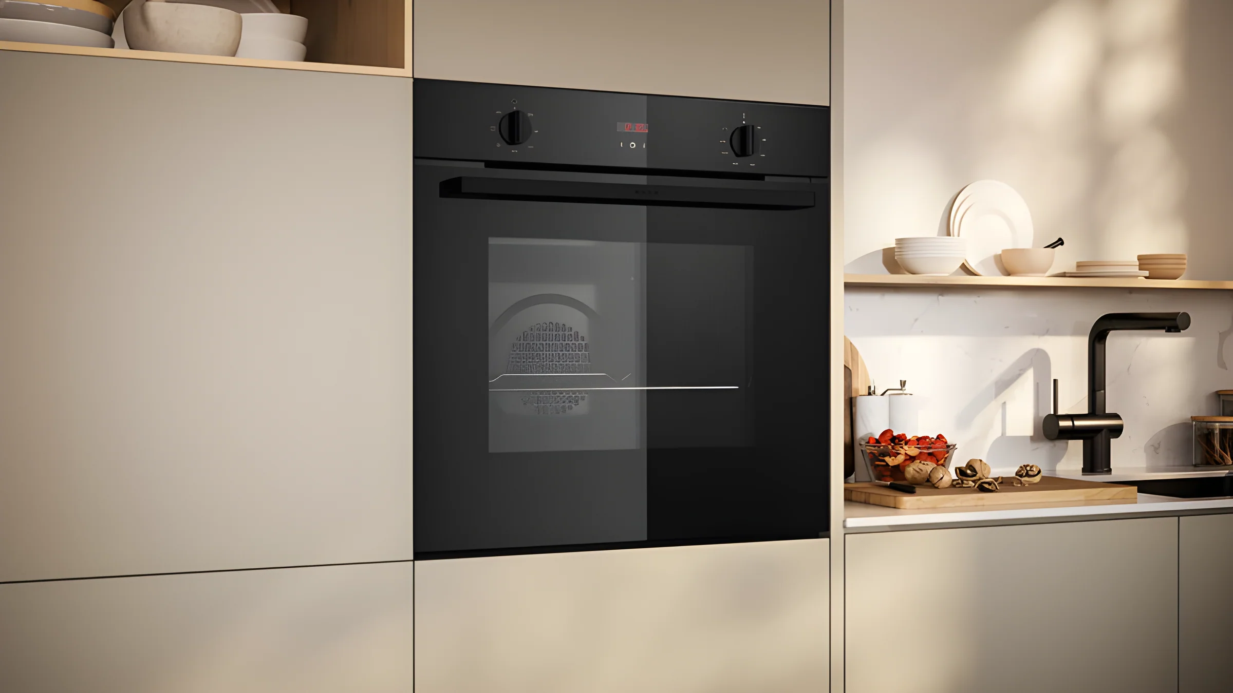 Neff B1DCC0AK3B - Black Single Oven - 71L Built-In - A+ Energy - Image 5