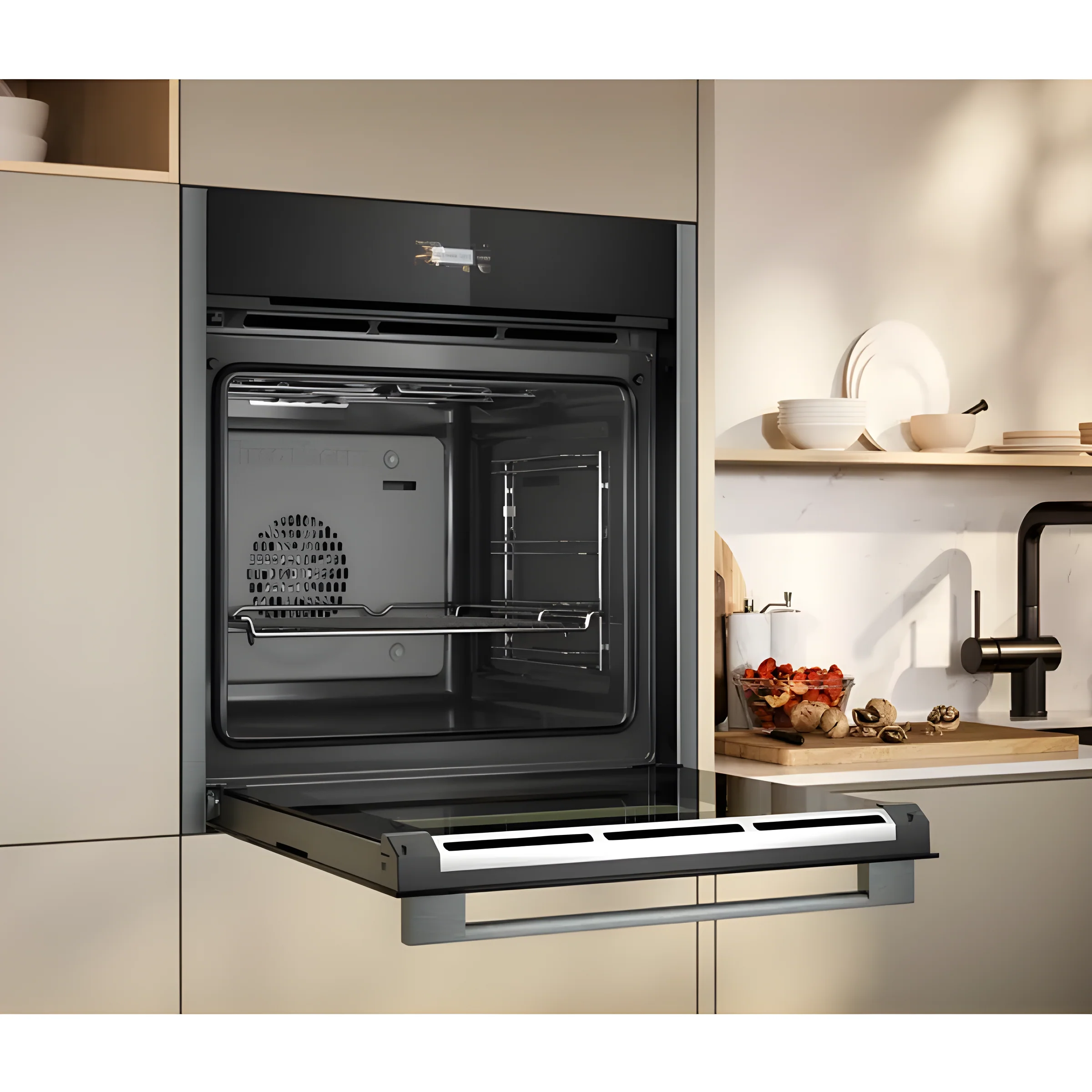 Neff B24CR31G0B - Graphite Built in Electric Single Oven - A+ energy - Image 3