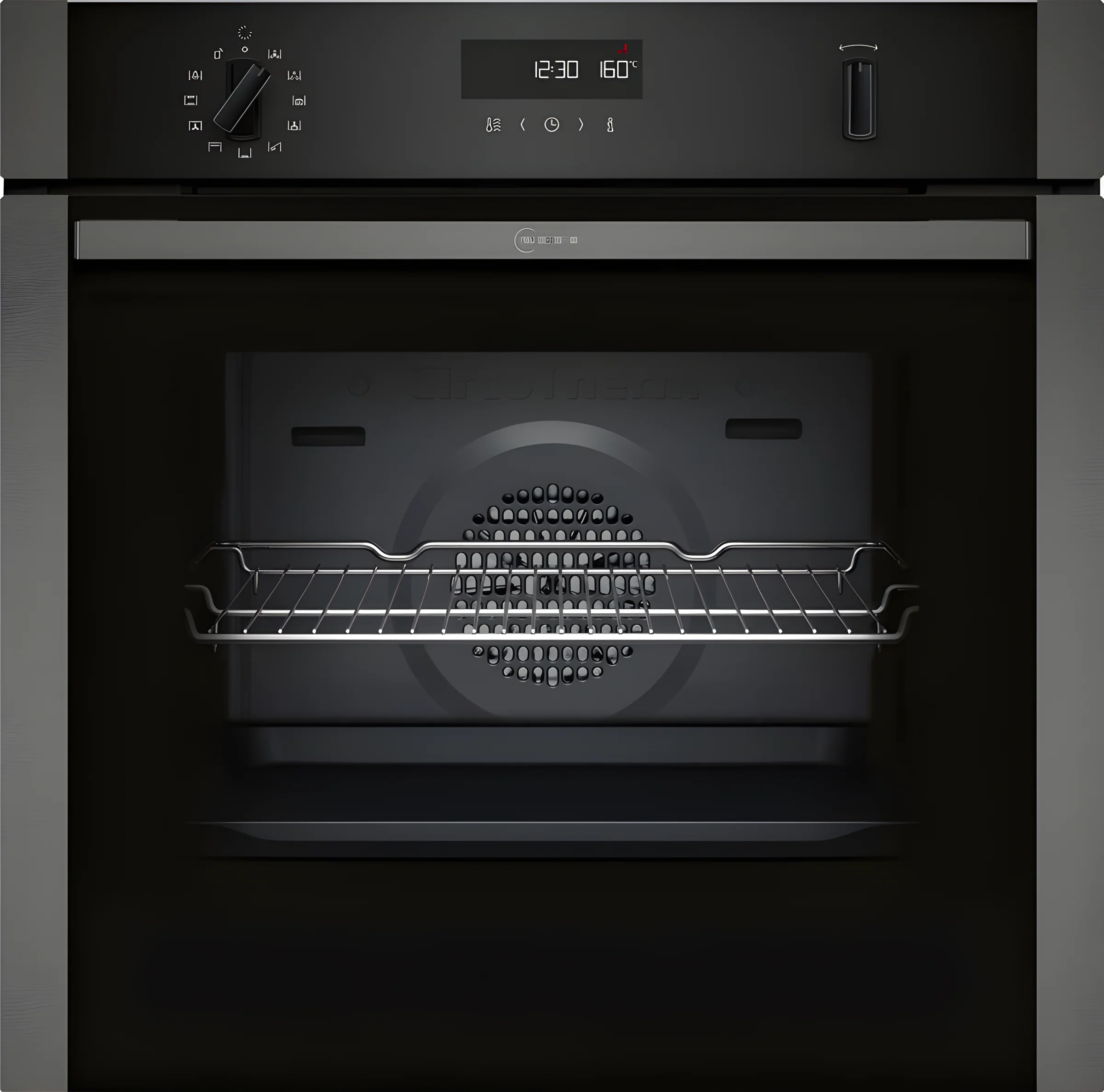 Neff B2ACH7AG7B - Black/Graphite Single Oven - 71L - A+ Energy