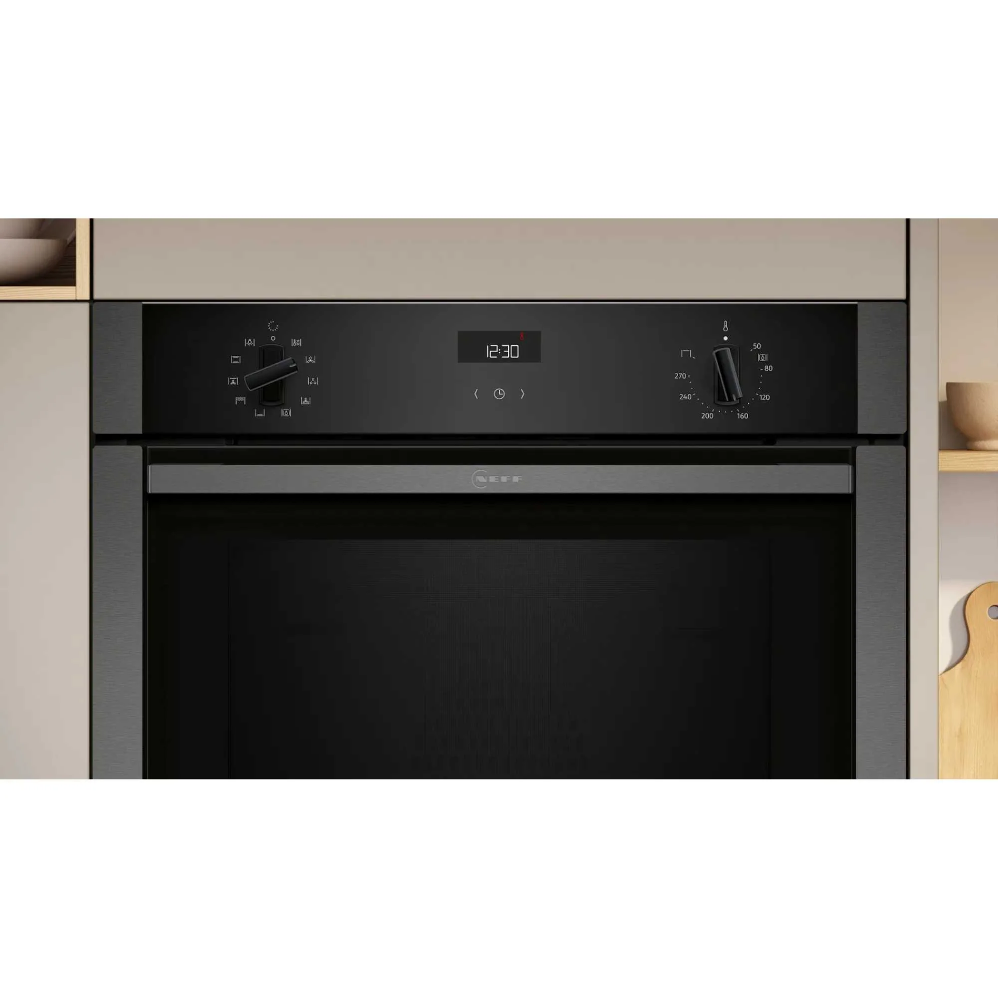 Neff B3ACE4AG3B - Graphite Single Oven - 71L - A+ Energy - Image 2