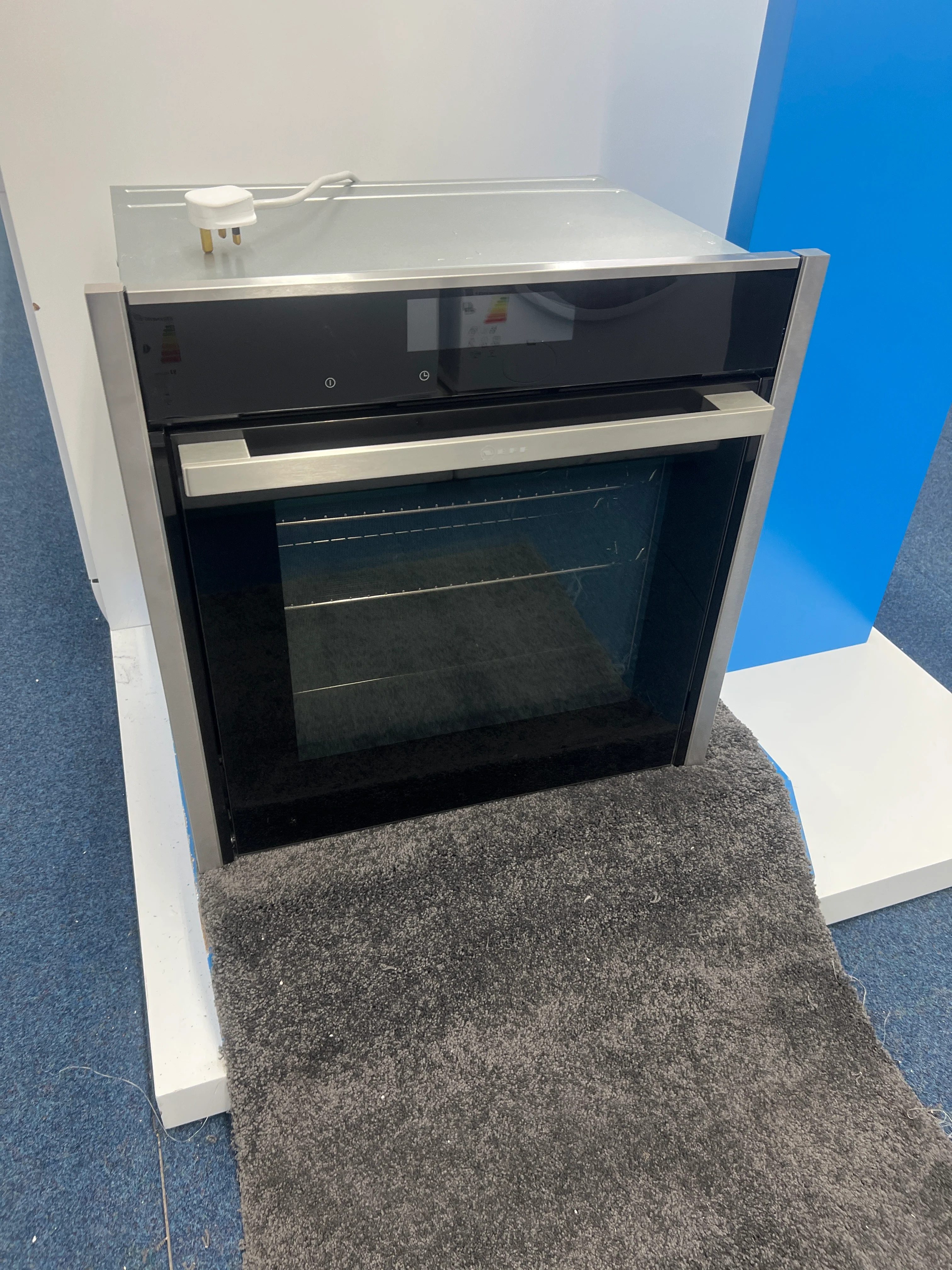 Neff B58VT68N0B Slide And Hide Electric Built-in Single Oven Stainless Steel - Unboxed