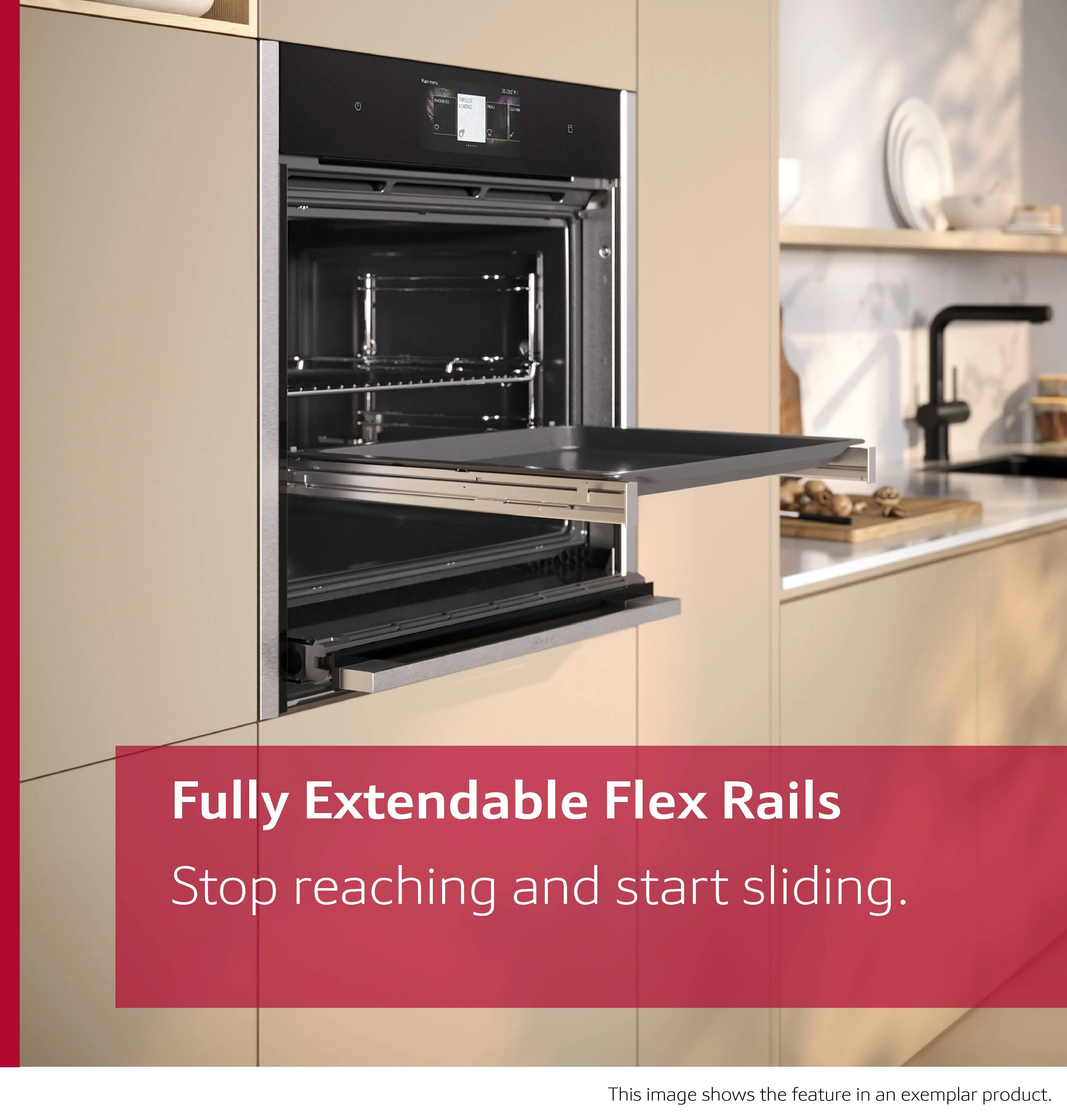 Neff B69CY7MY0 - Built-In Single Oven 60cm - Flex Design - A+ Energy - Image 9