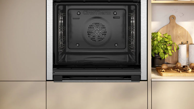Neff B6ACH7AN7B - Stainless Steel Single Oven - Built-In Electric - CircoTherm - Image 3
