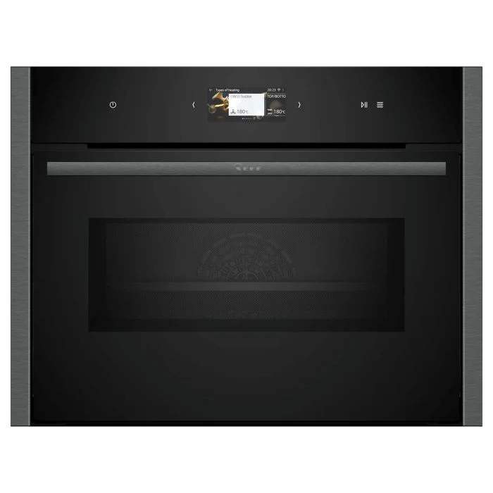 Neff C24MS31G0B N90 - Graphite Single Oven - 45L Compact Microwave Combination