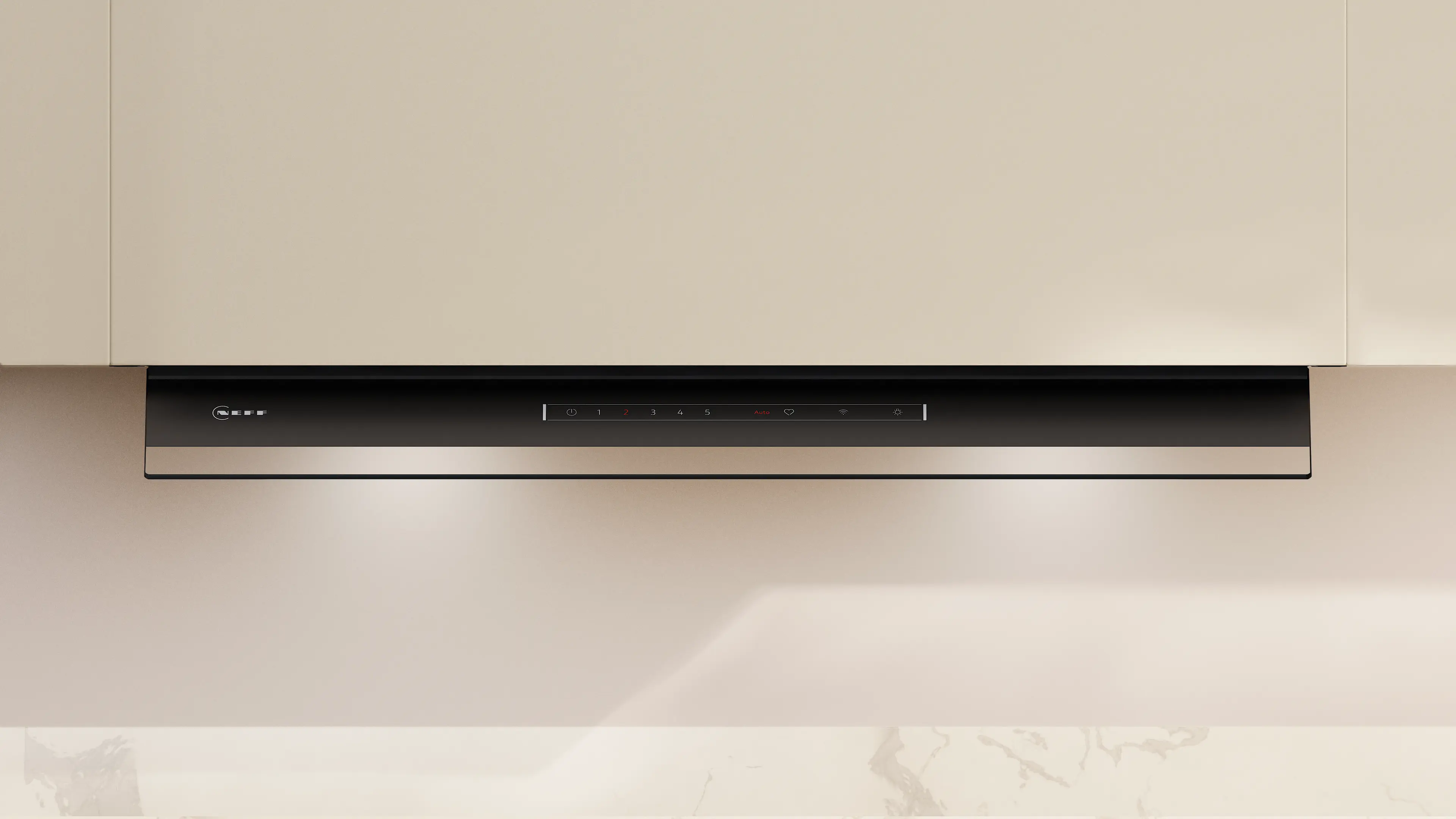 Neff D88XET2S0B - Black Integrated Extractor Hood - 80cm - A+ Energy - Image 4